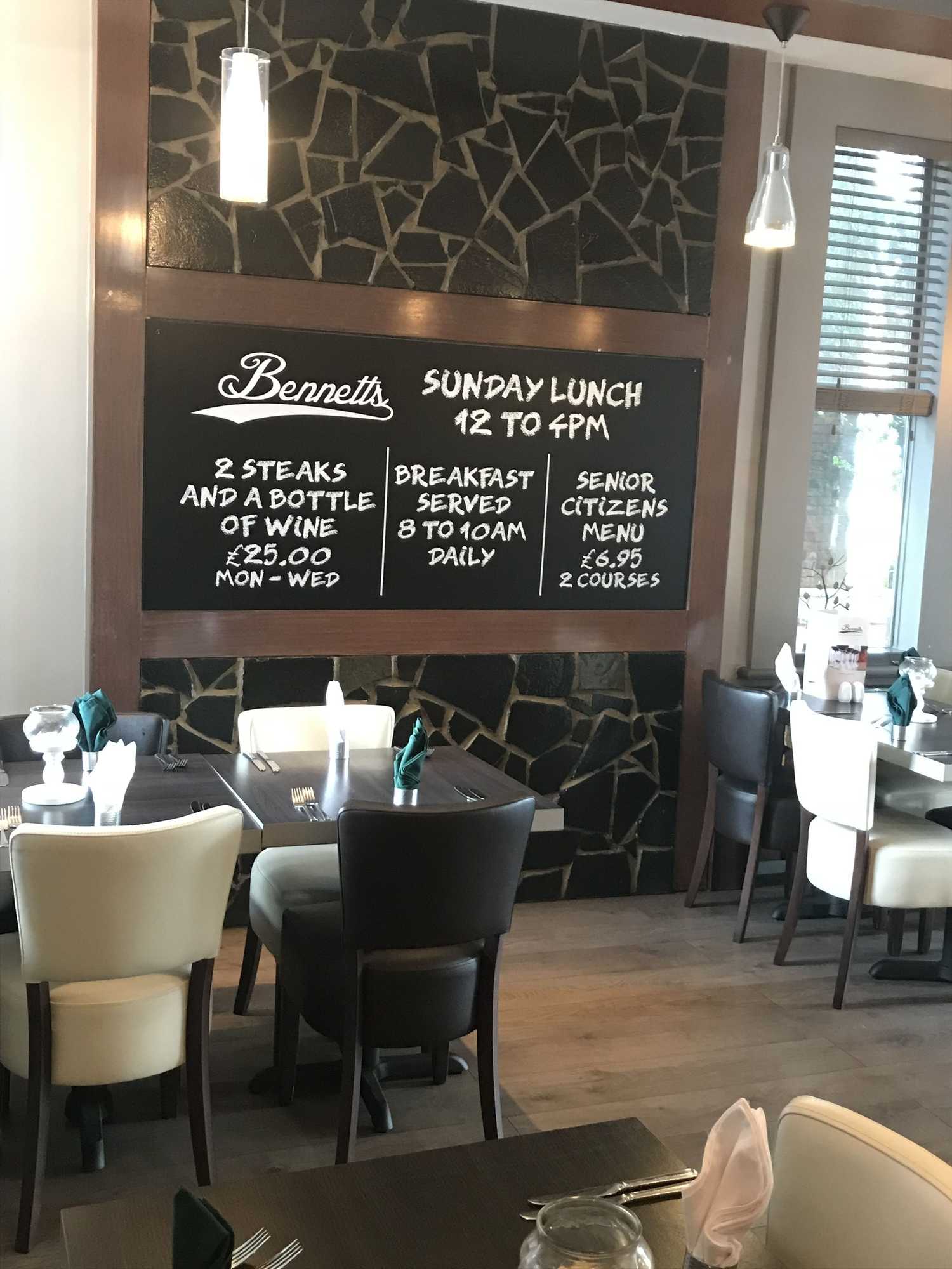 Gift card for Bennetts Hotel Gift card for Bennetts Hotel