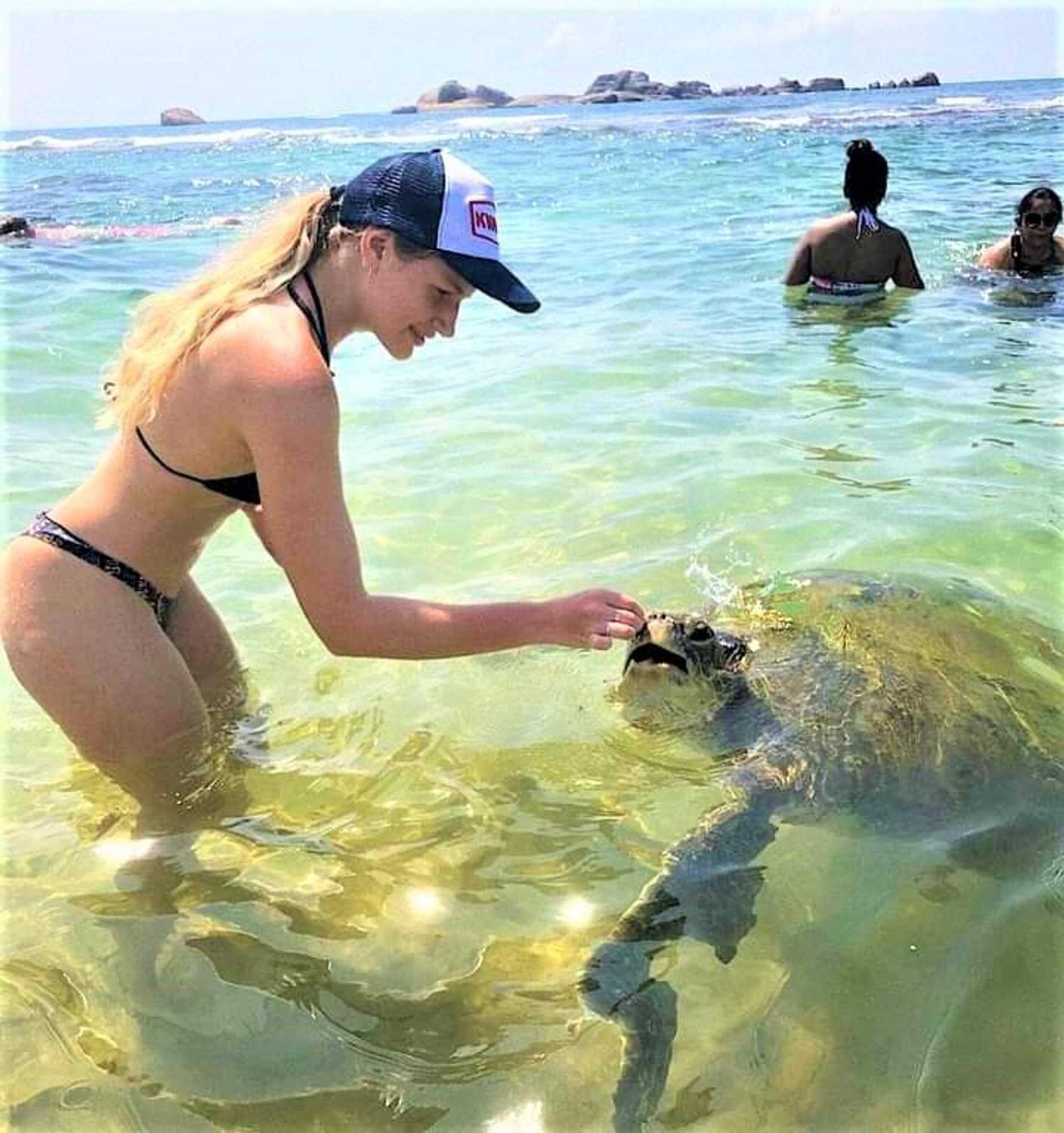 Gift card for Sea Shell Villa Hikkaduwa 2 Separate Cabanas Ocean Front Villa