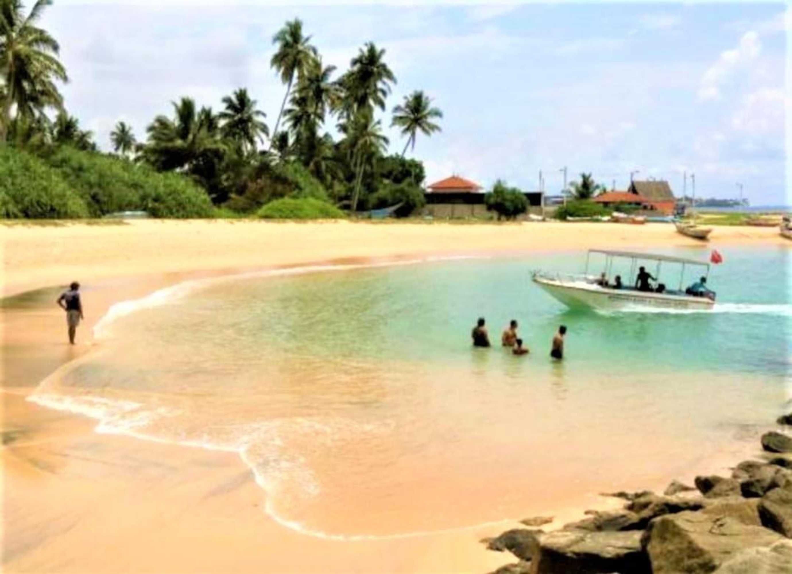 Gift card for Sea Shell Villa Hikkaduwa 2 Separate Cabanas Ocean Front Villa