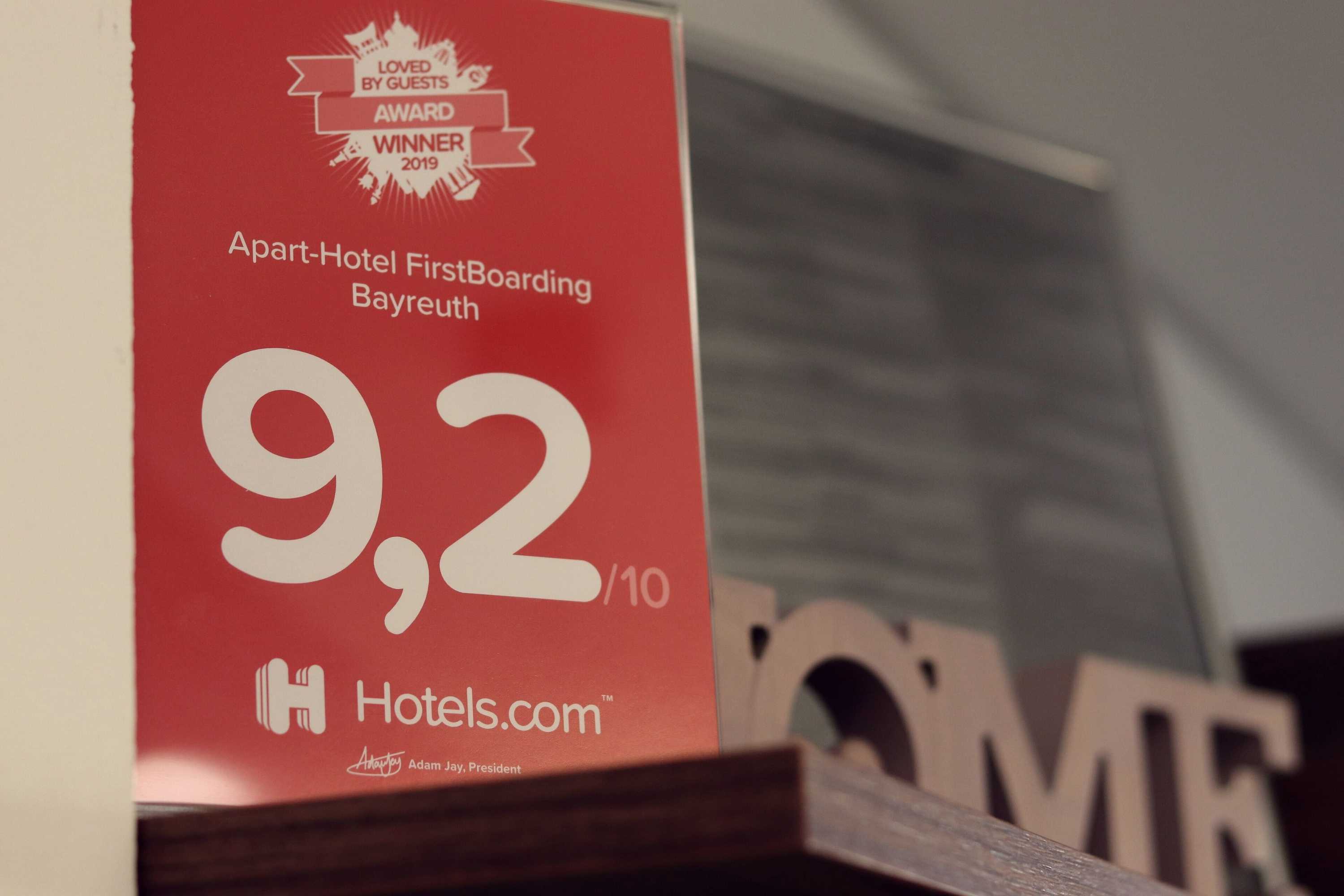 Gift card for Apart Hotel Firstboarding Bayreuth Gift card for Apart Hotel Firstboarding Bayreuth