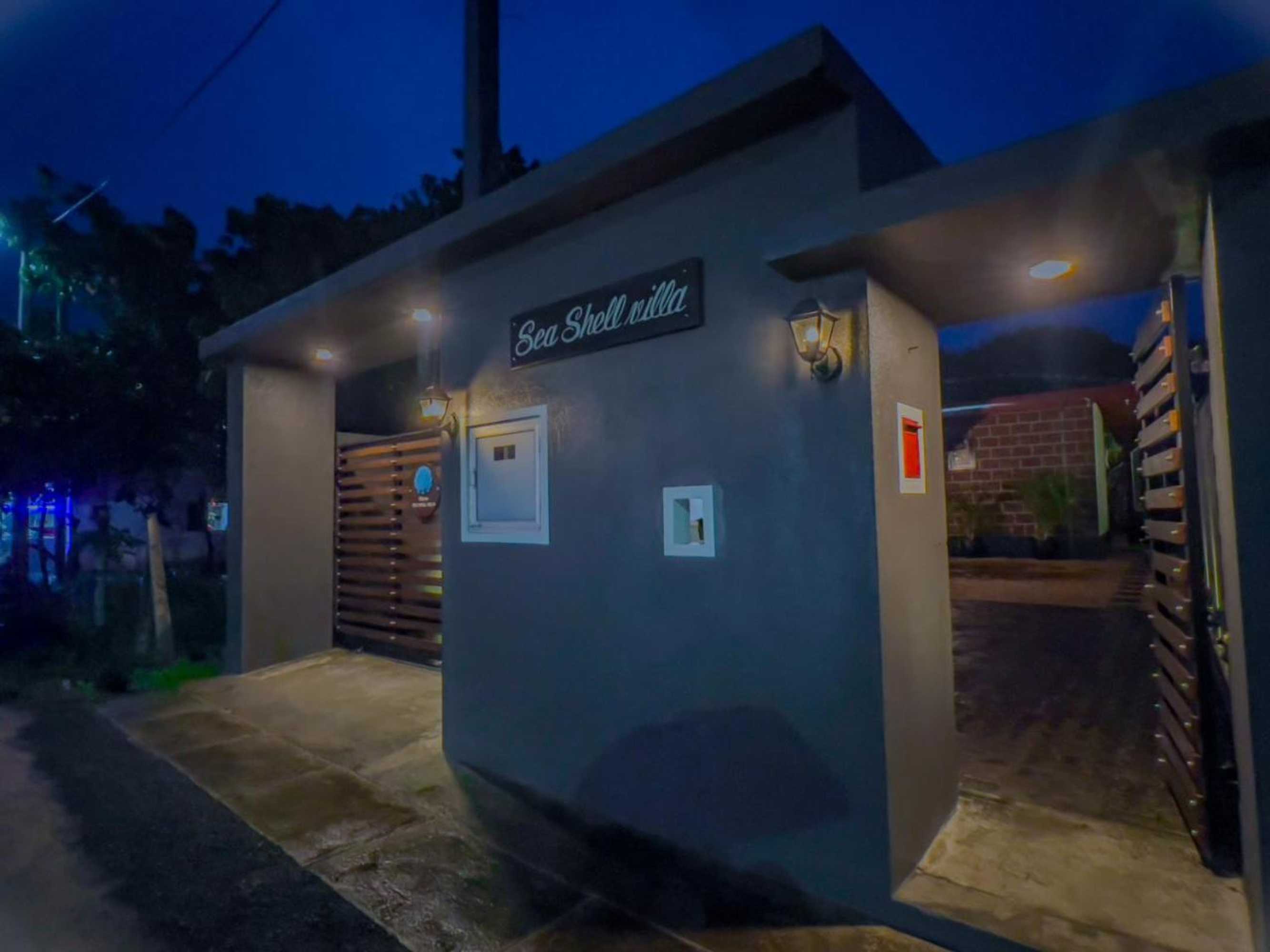 Gift card for Sea Shell Villa Hikkaduwa 2 Separate Cabanas Ocean Front Villa