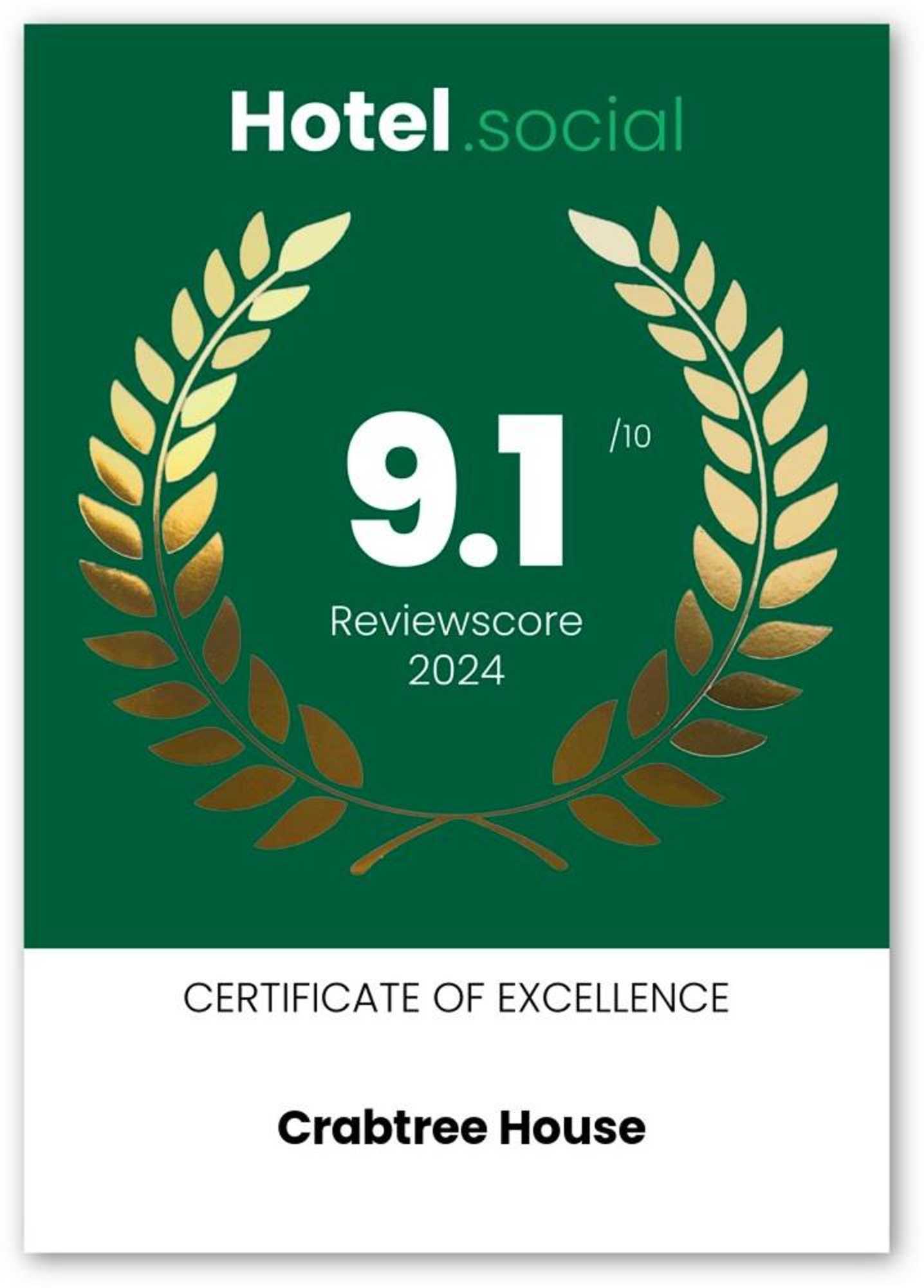 Gift card for Crabtree House