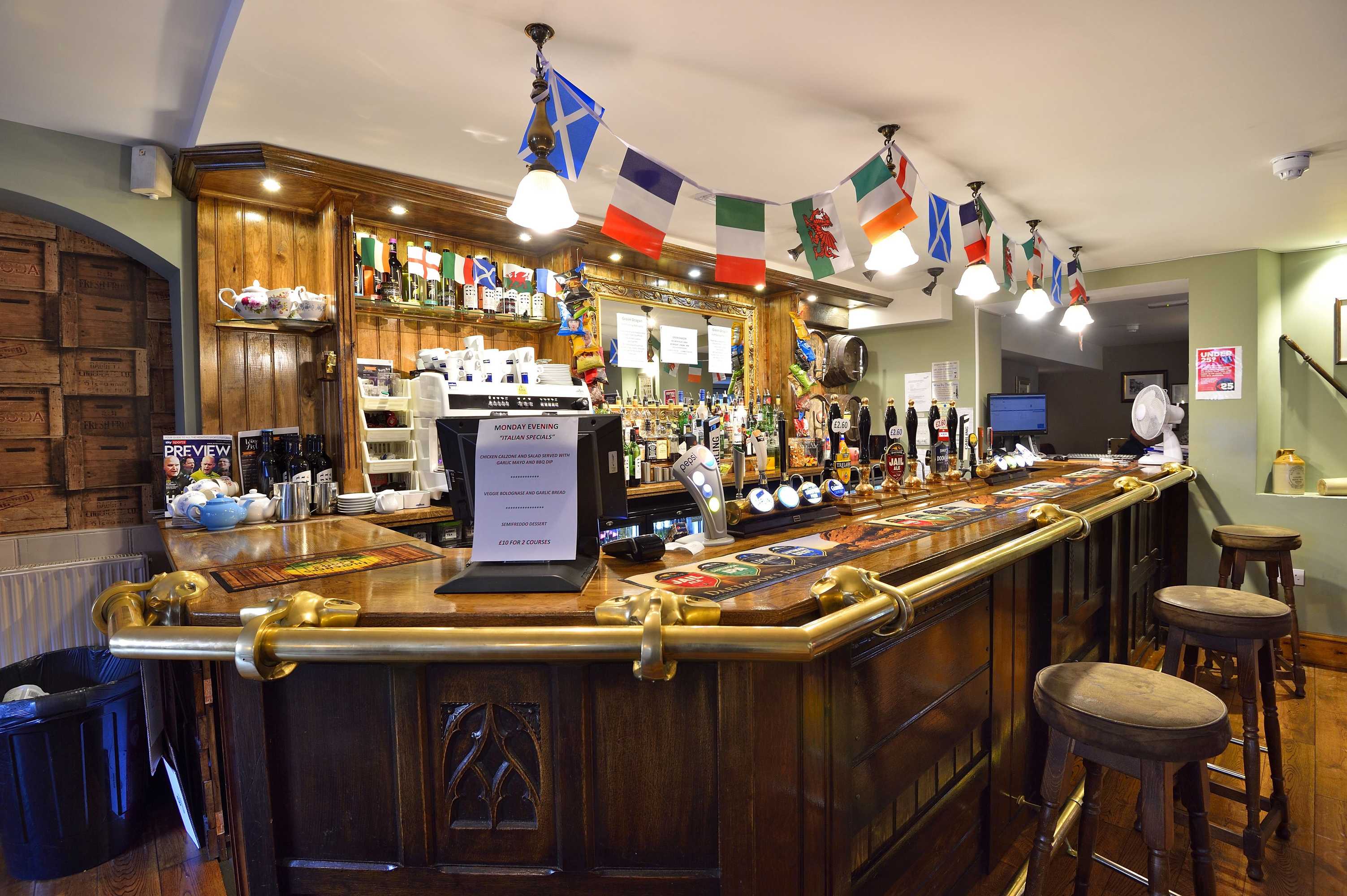 Gift card for The Green Dragon