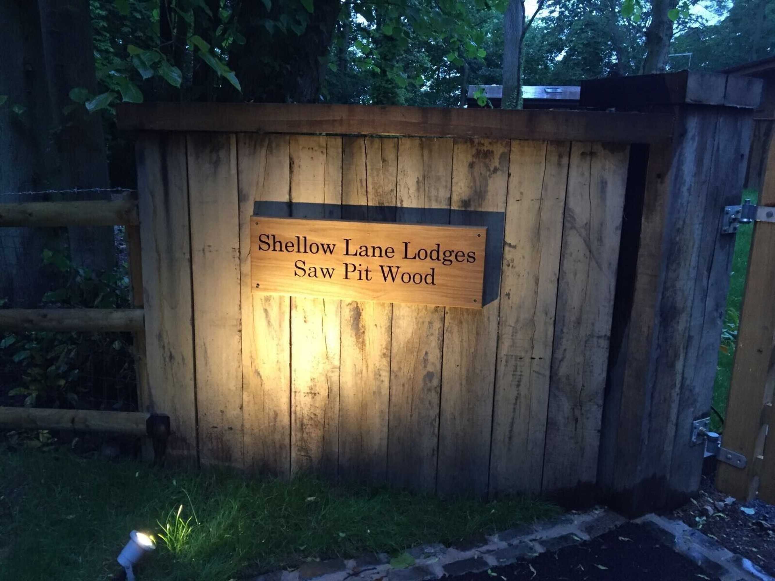 Gift card for Shellow Lane Lodges