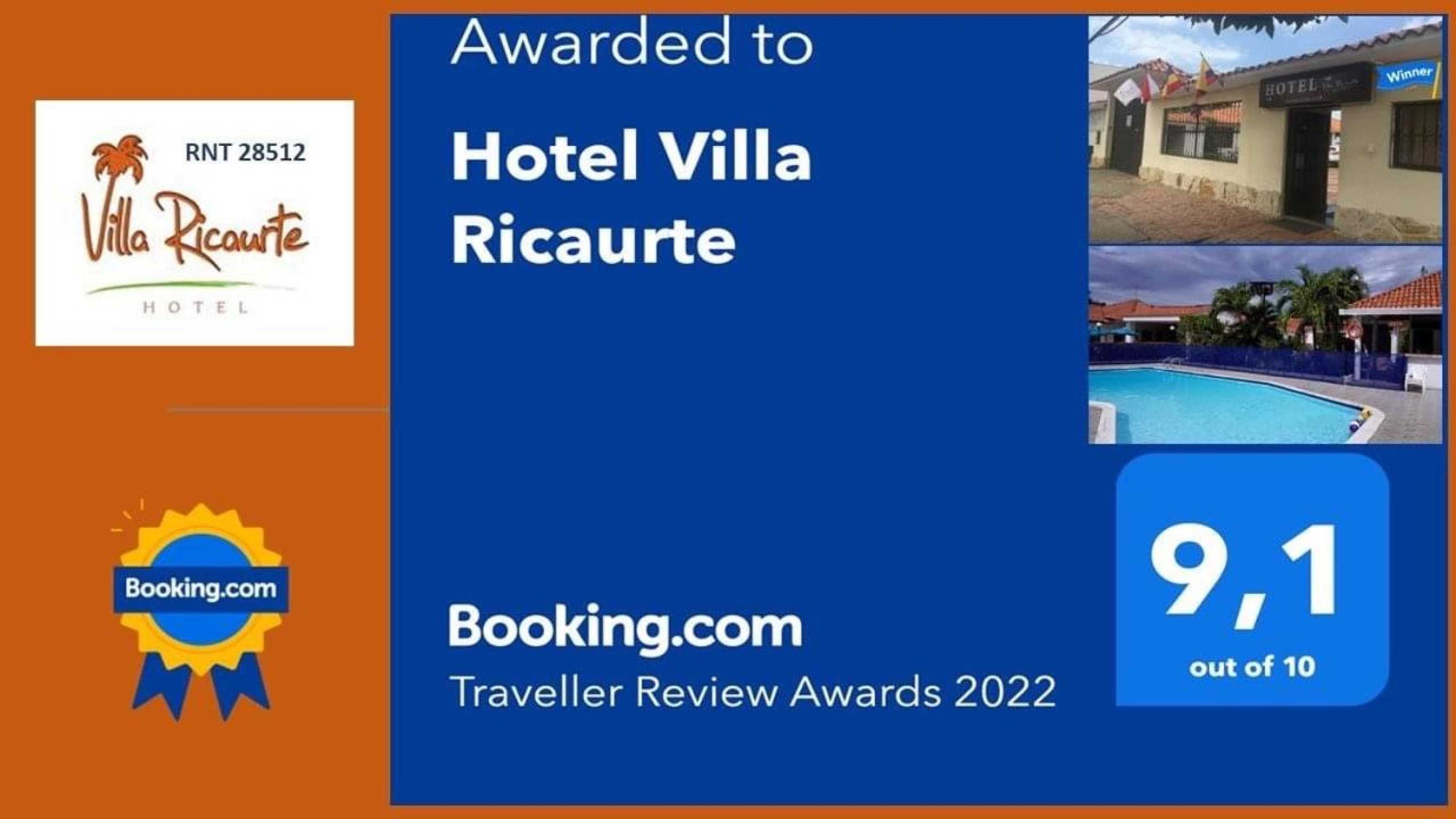 Gift card for Hotel Villa Ricaurte