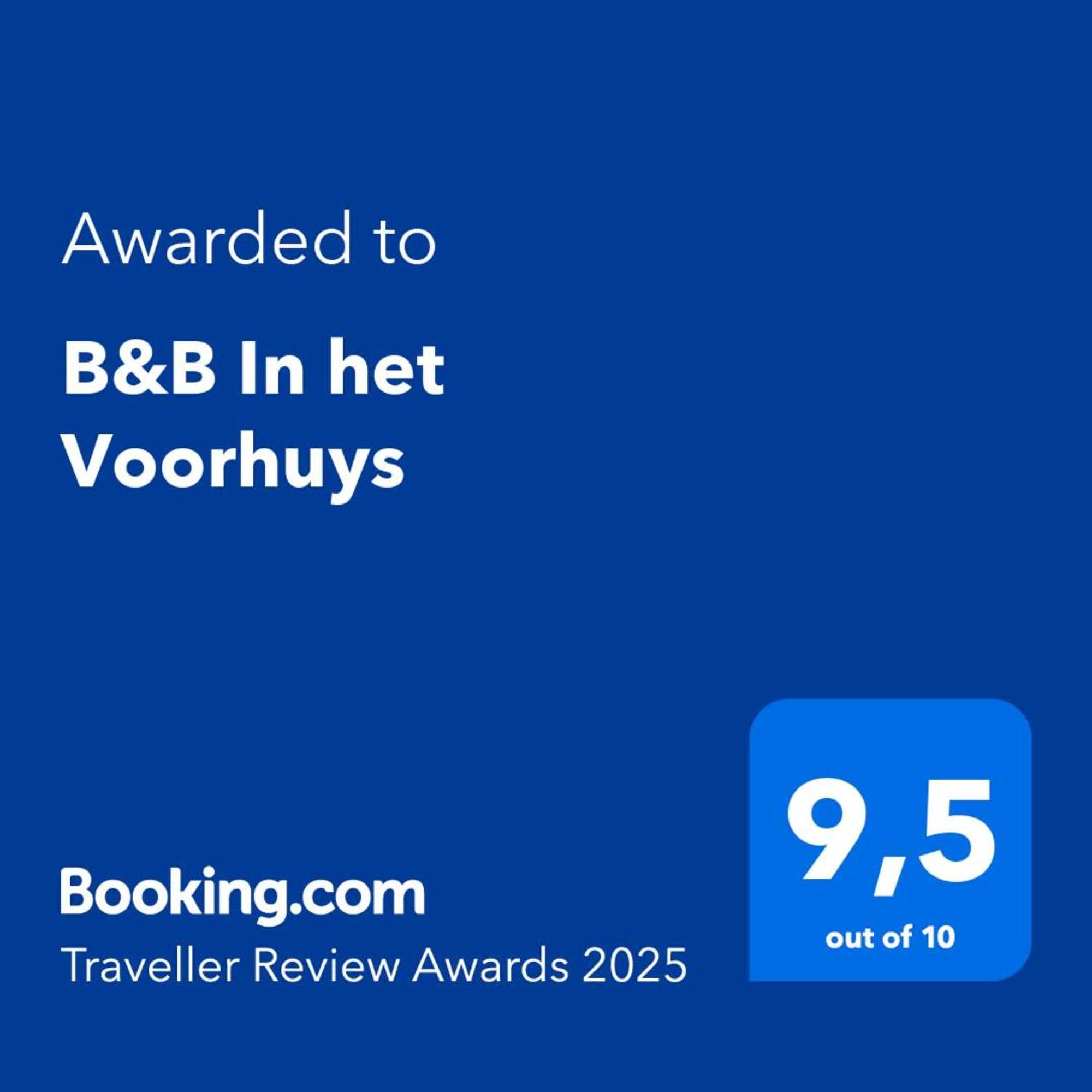 Gift card for B&b In Het Voorhuys