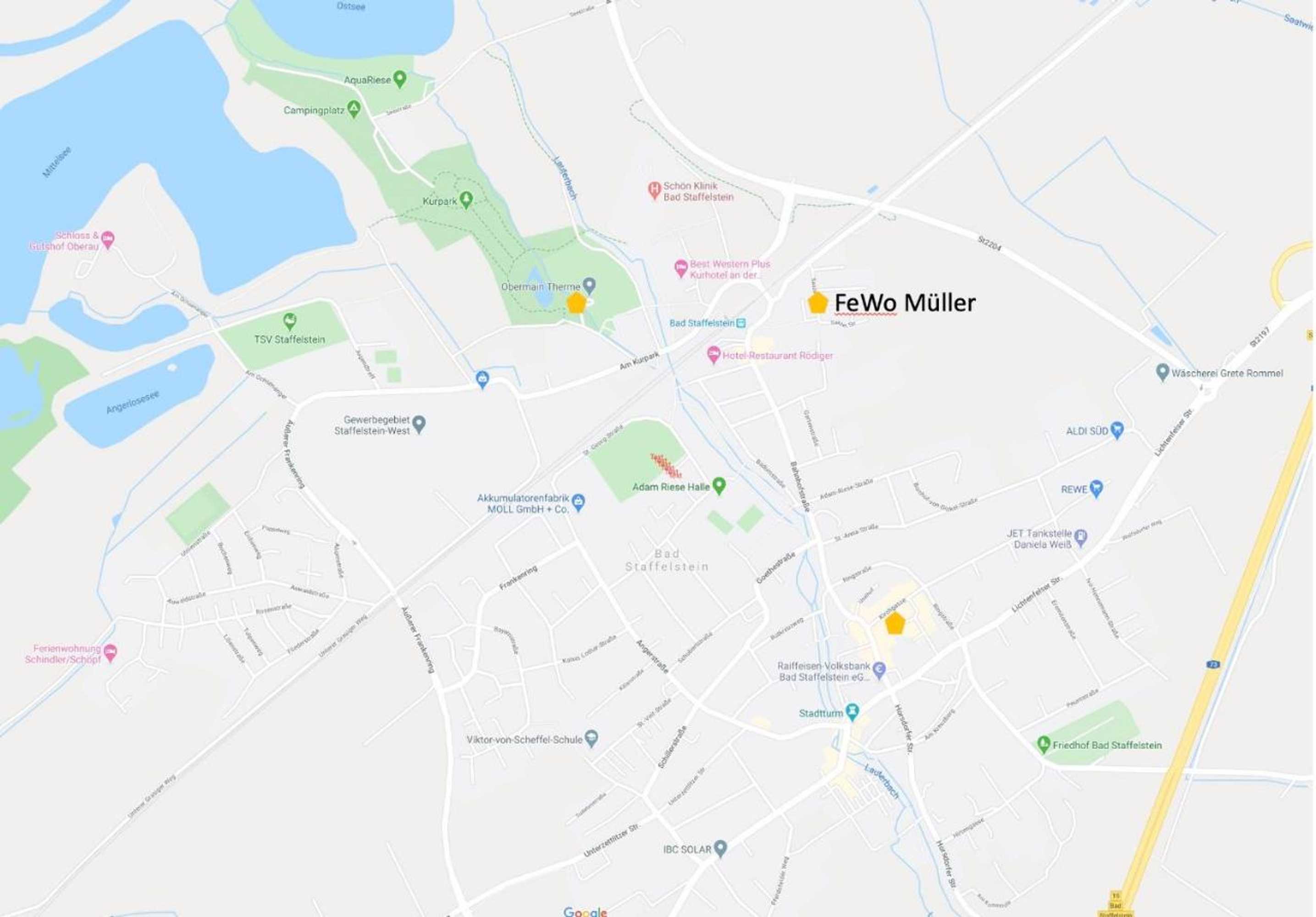 Gift card for Ferienwohnungen Müller