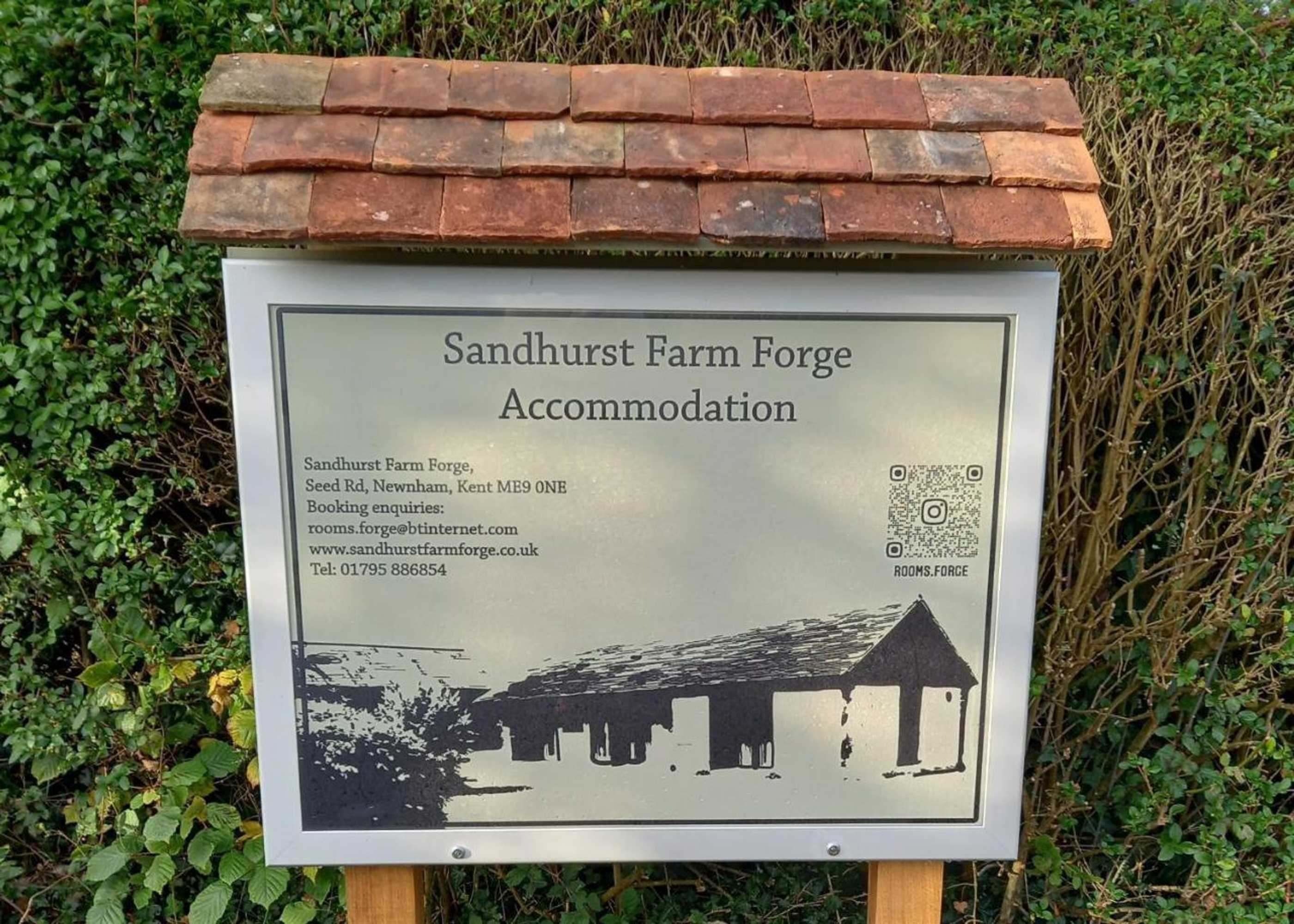 Gift card for Sandhurst Farm Forge