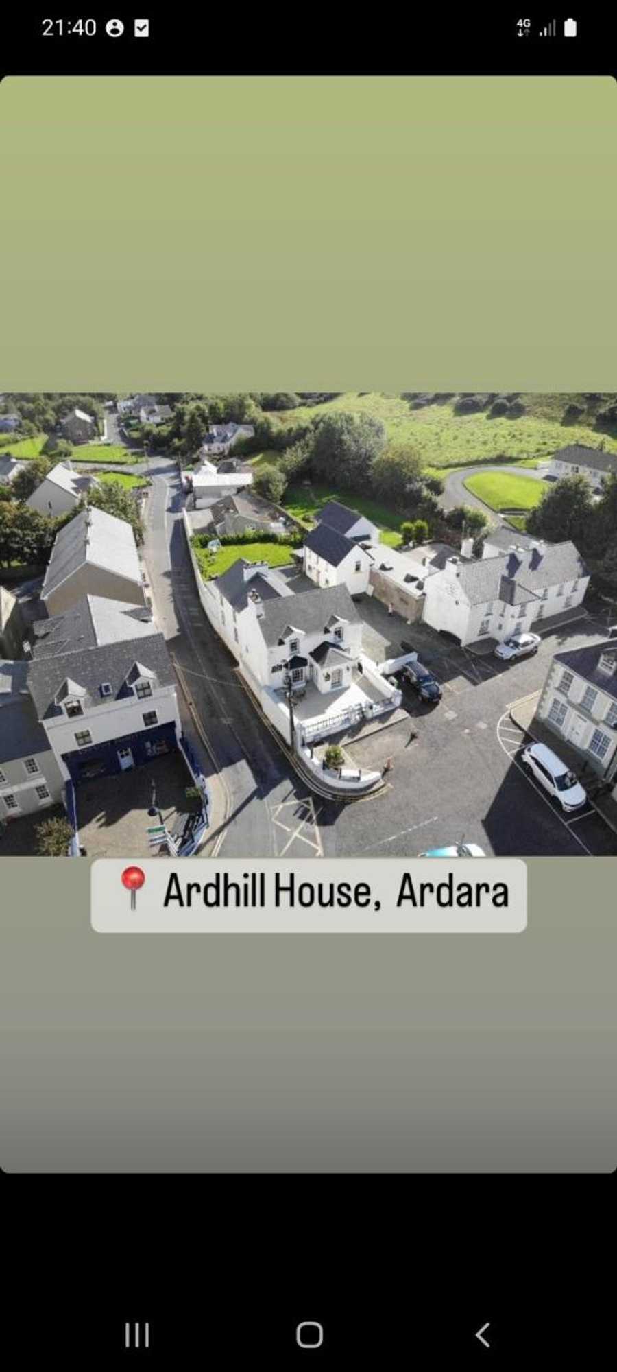 Gift card for Ardhill Guest House