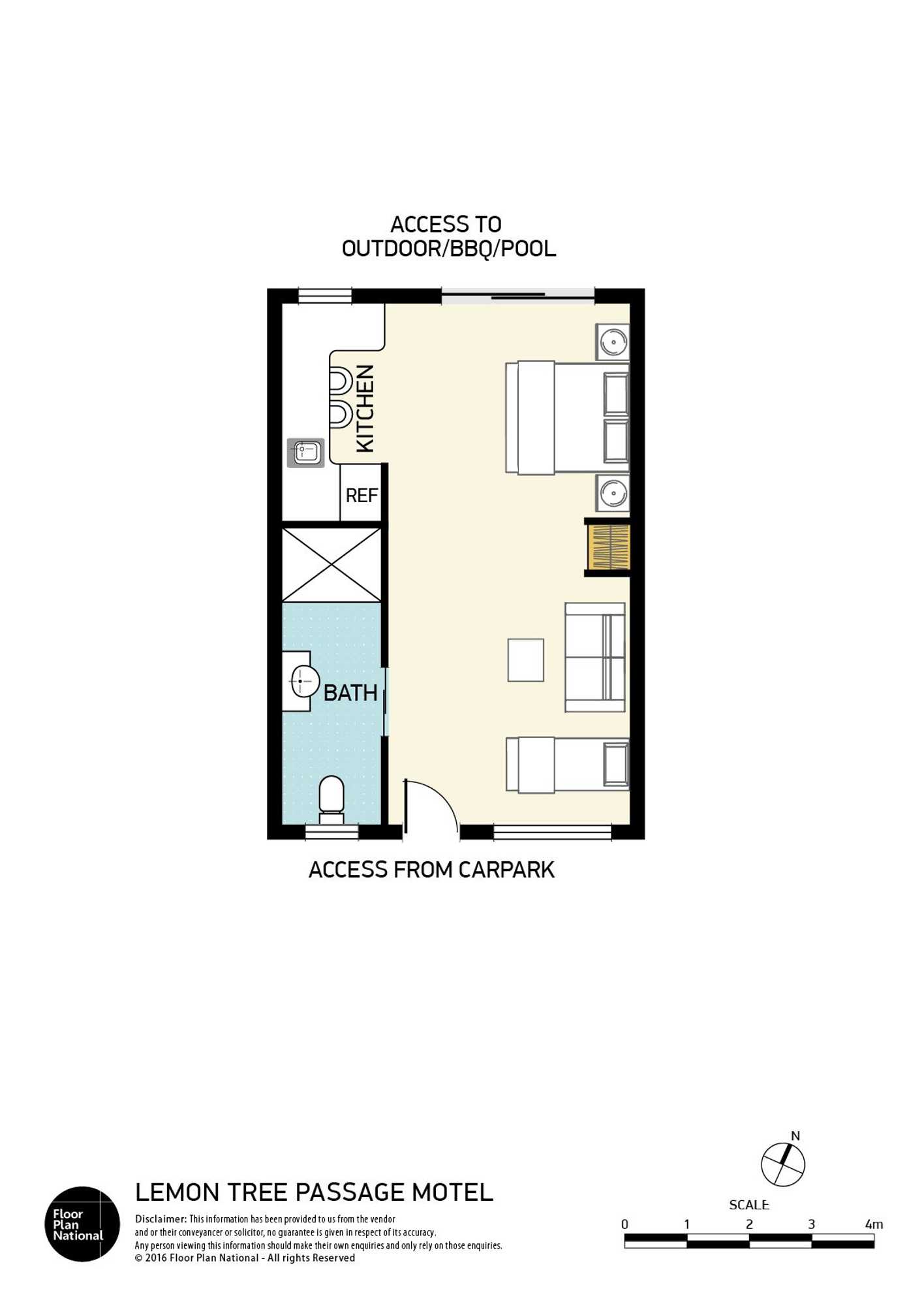 Gift card for Lemon Tree Passage Motel Gift card for Lemon Tree Passage Motel