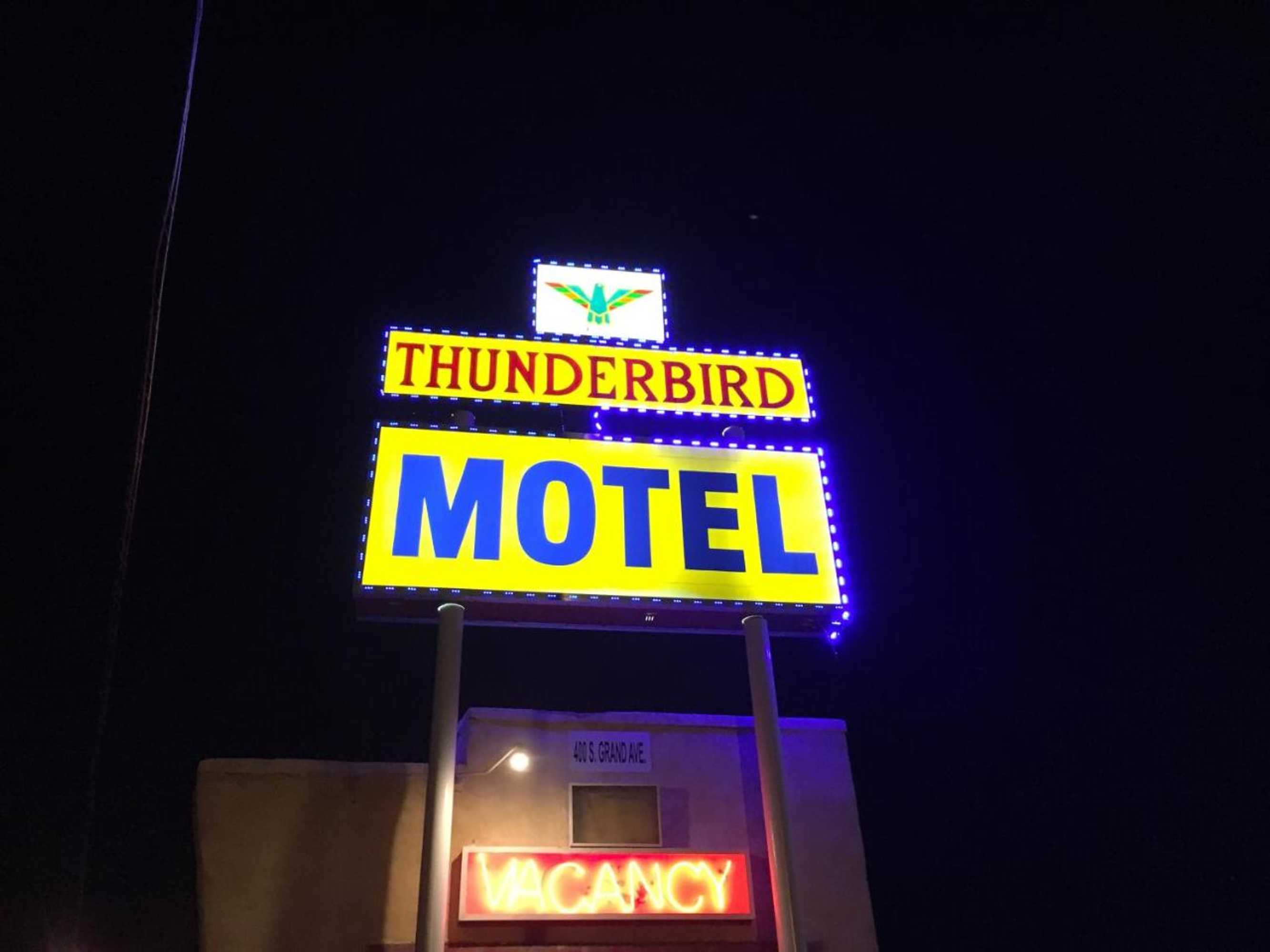 Gift card for Thunderbird Motel Las Vegas/ New Mexico