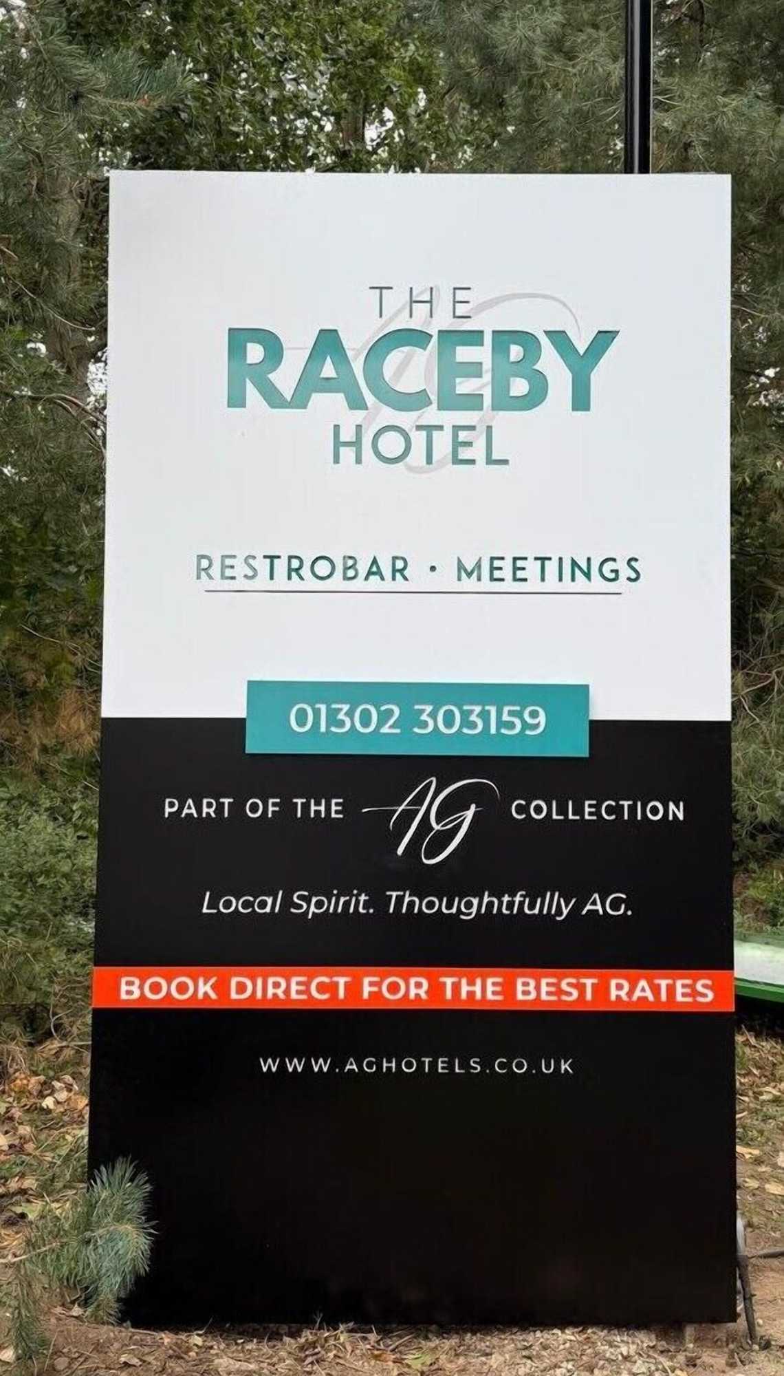 Gift card for The Raceby Hotel Part of The AG Collection