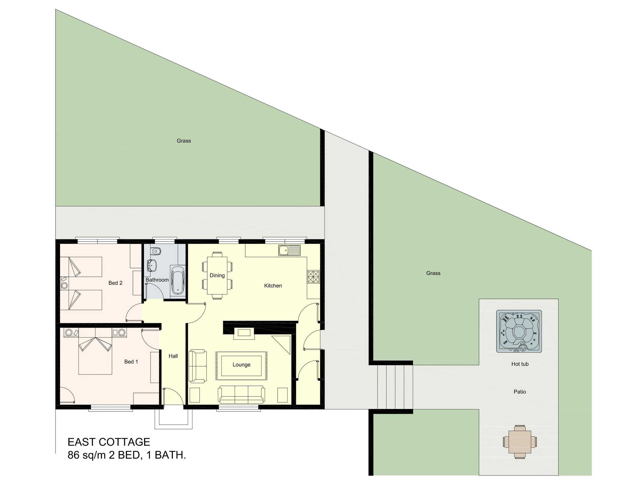 Gift card for East Cottage, Parbroath Farm Near Cupar in Fife