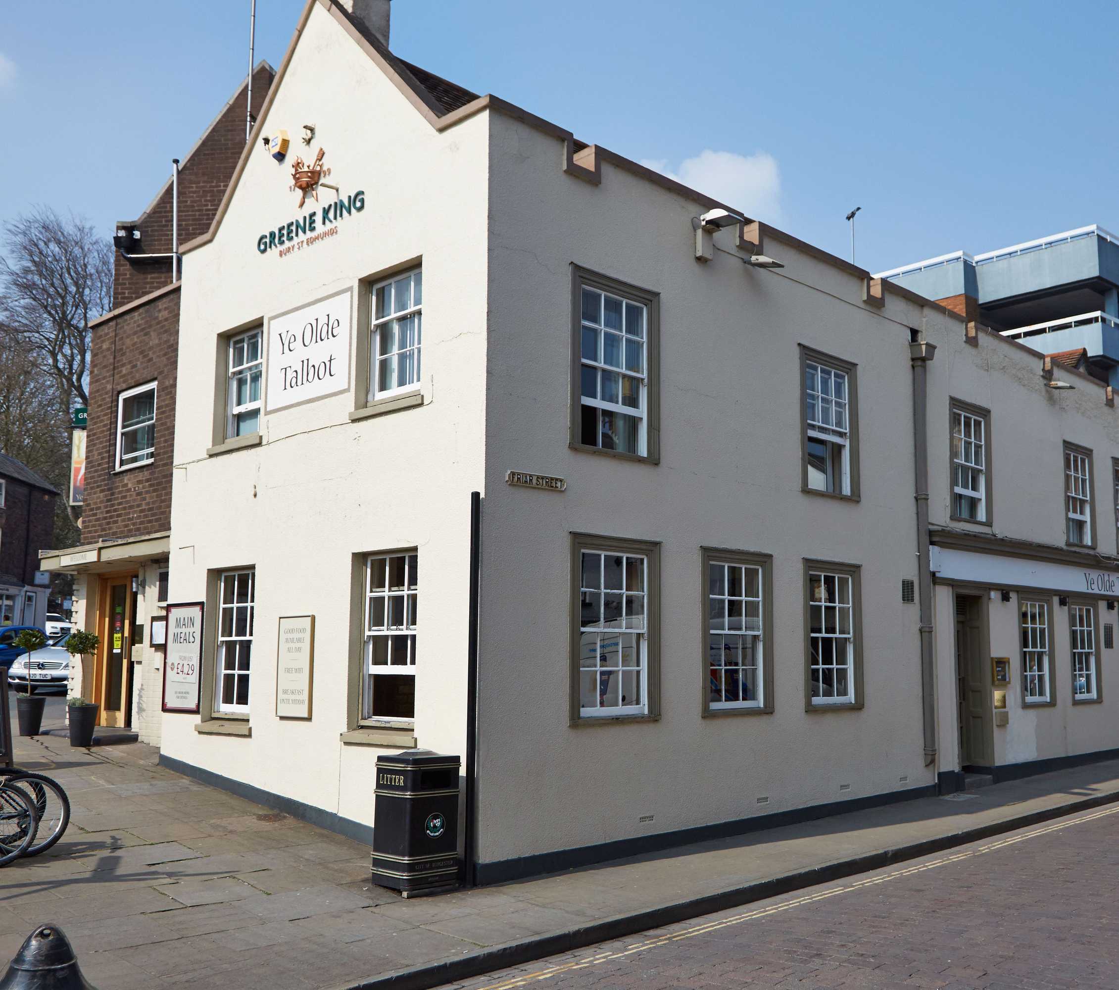 Gift card for Ye Olde Talbot Hotel by Greene King Inns