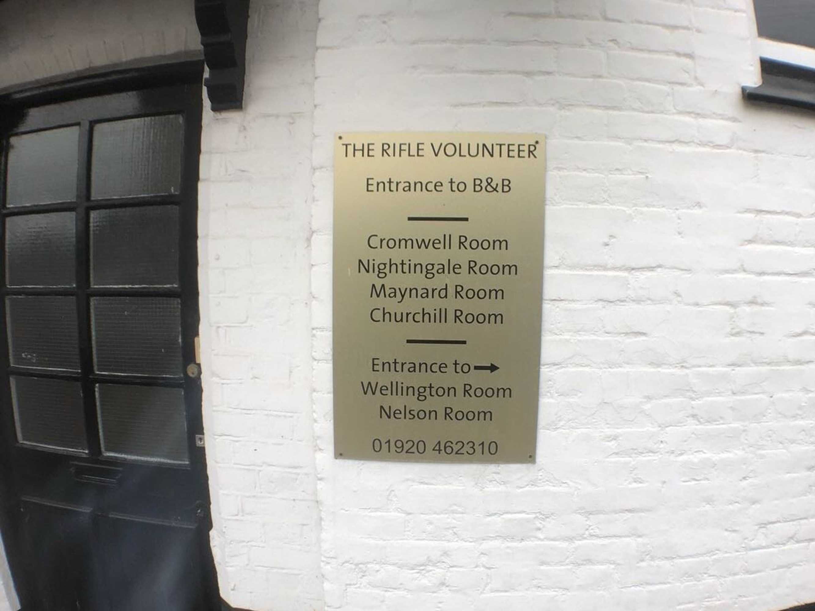 Gift card for The Rifle Volunteer Gift card for The Rifle Volunteer