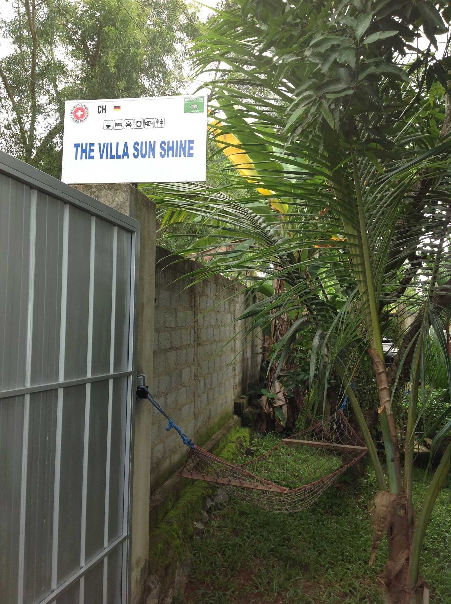 Gift card for The Villa Sunshine
