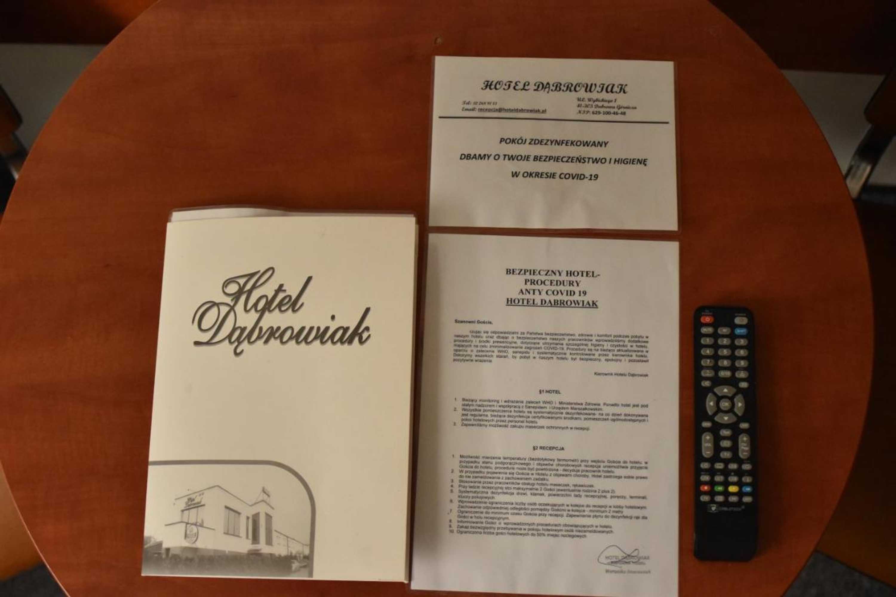 Gift card for Hotel Dąbrowiak