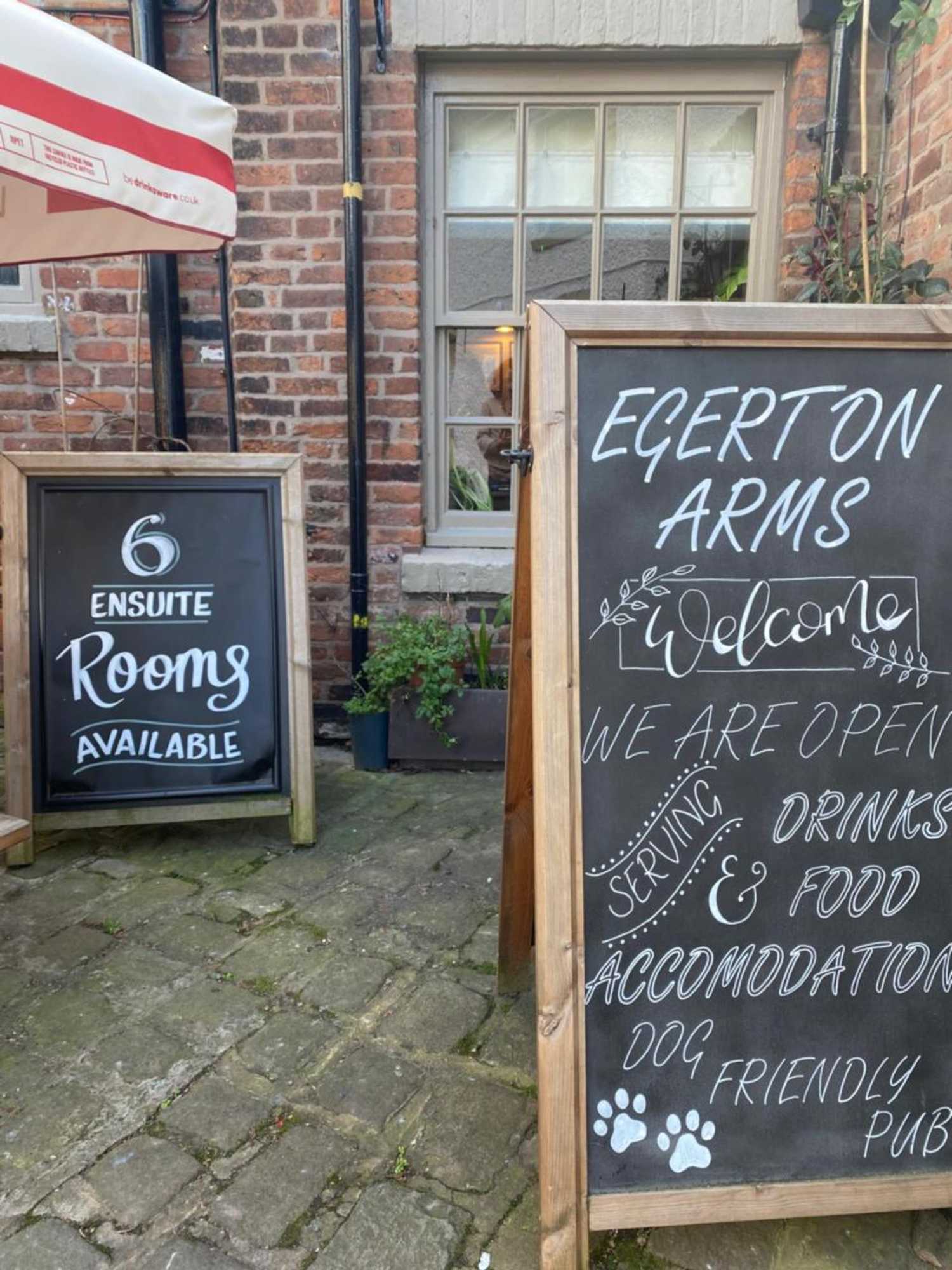Gift card for The Egerton Arms Astbury Gift card for The Egerton Arms Astbury