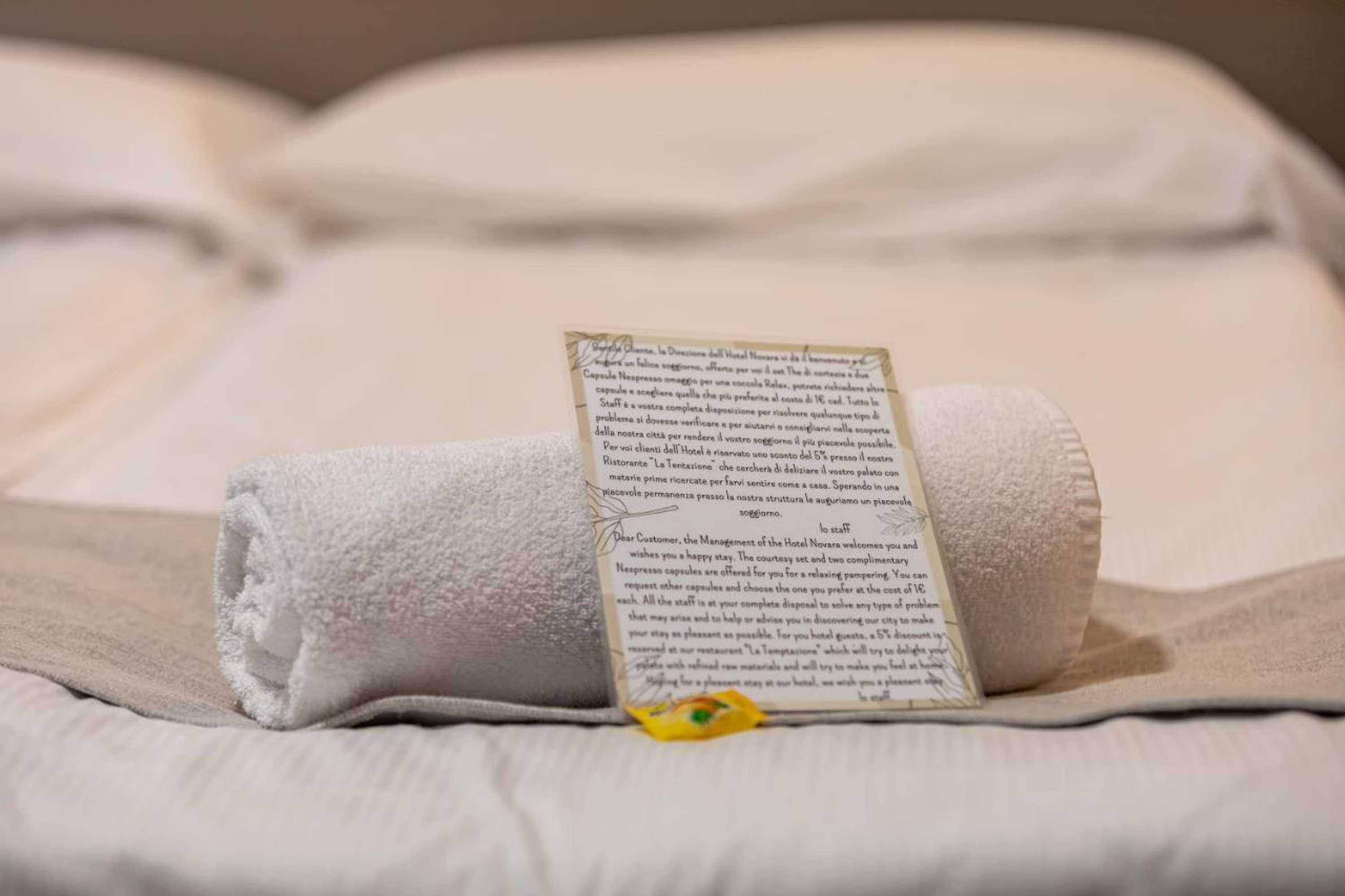 Gift card for Hotel Novara