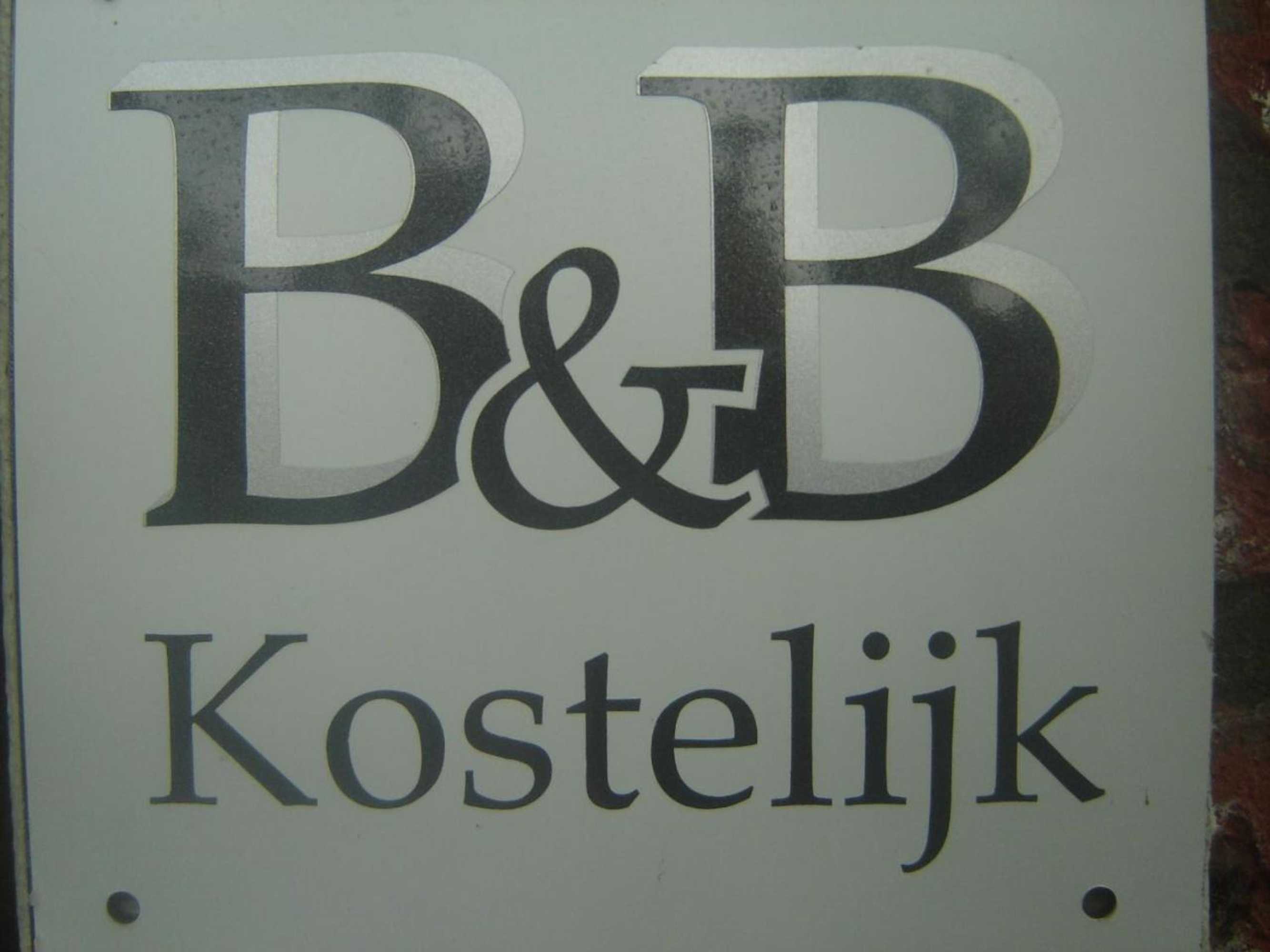 Gift card for B & B Kostelijk