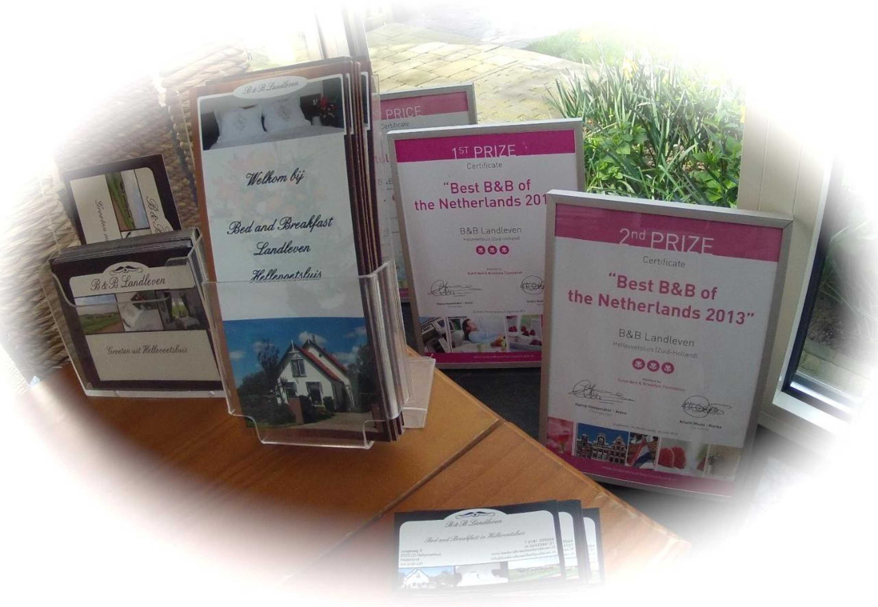 Gift card for B&b Landleven