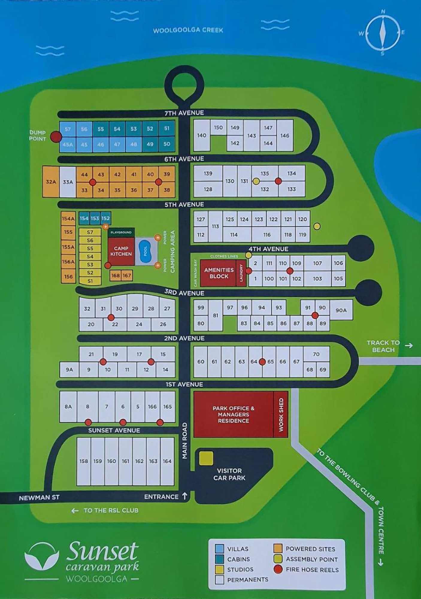 Gift card for Sunset Caravan Park Woolgoolga Gift card for Sunset Caravan Park Woolgoolga