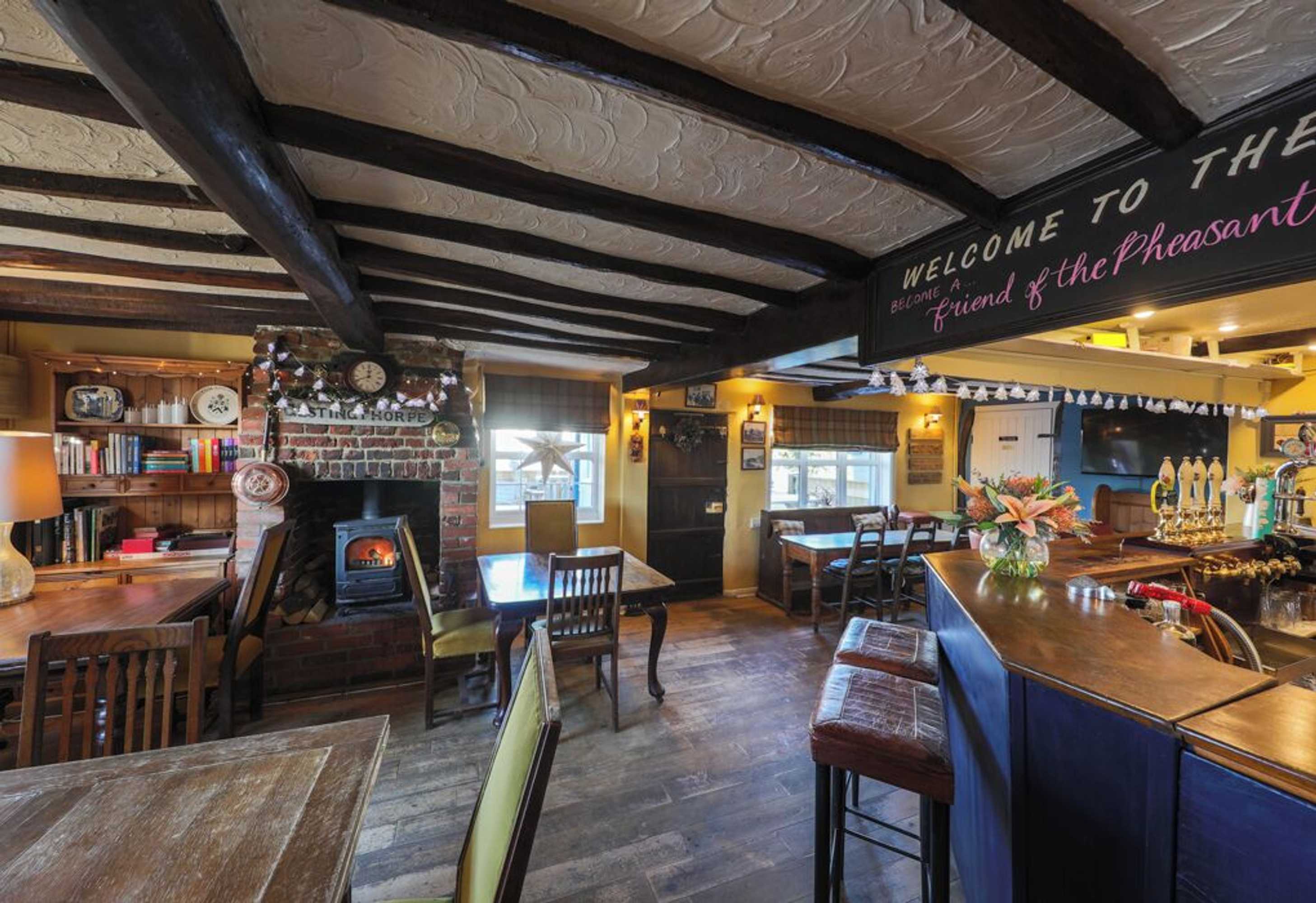 Gift card for The Pheasant Pub at Gestingthorpe Stylish Boutique Rooms in The Coach House Gift card for The Pheasant Pub at Gestingthorpe Stylish Boutique Rooms in The Coach House