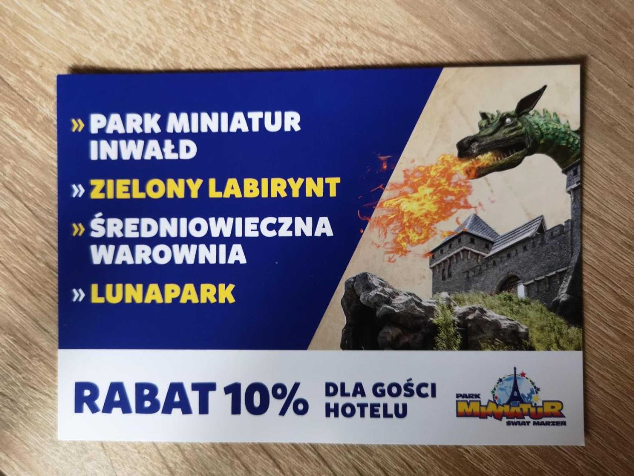 Gift card for Zajazd Złota Rybka