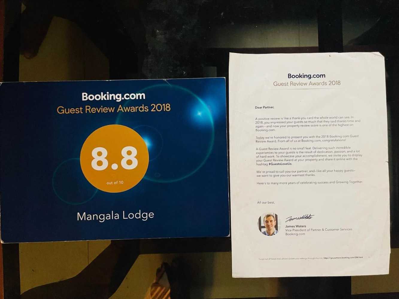 Gift card for Mangala Lodge
