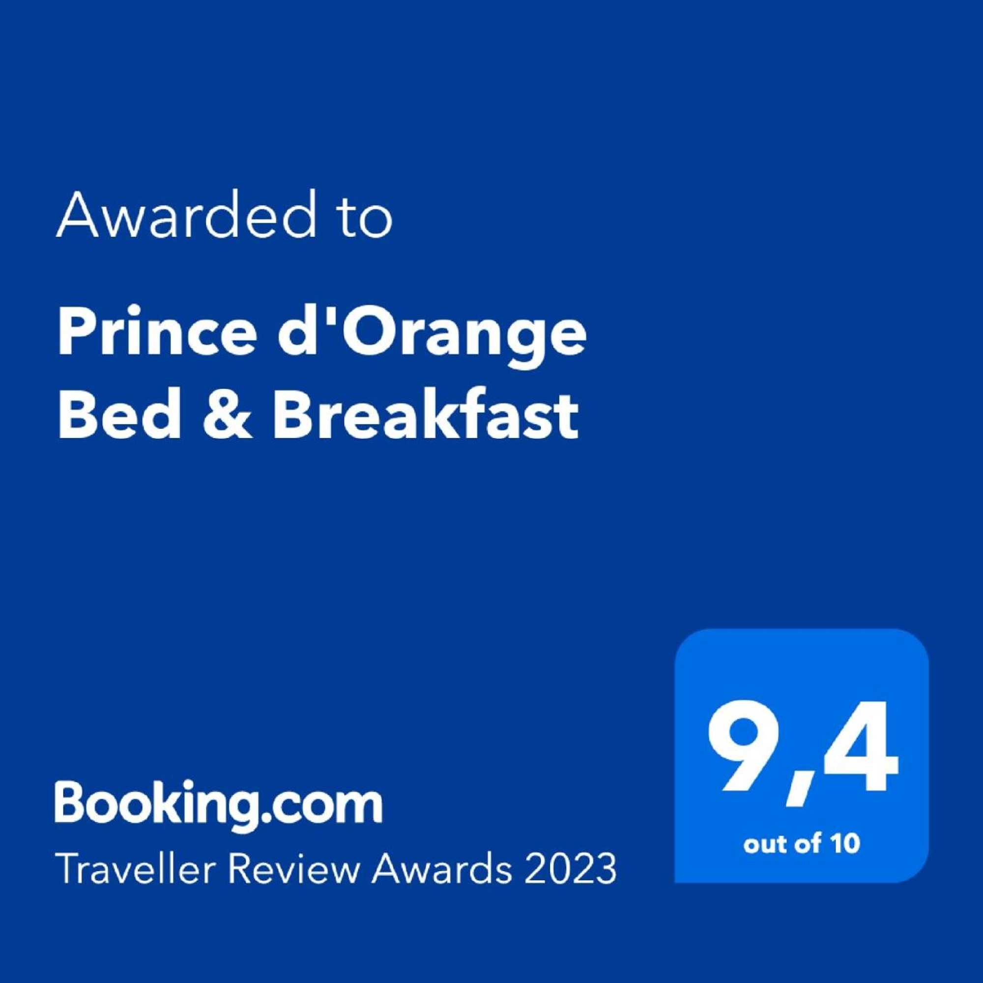 Gift card for Prince D'orange Bed & Breakfast