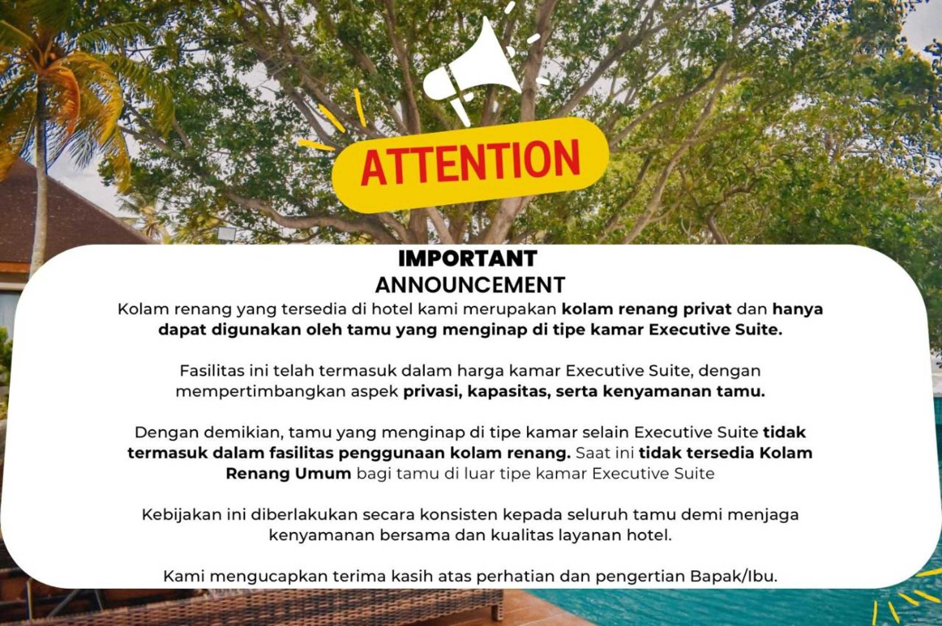 Gift card for Patra Jasa Anyer Beach Resort
