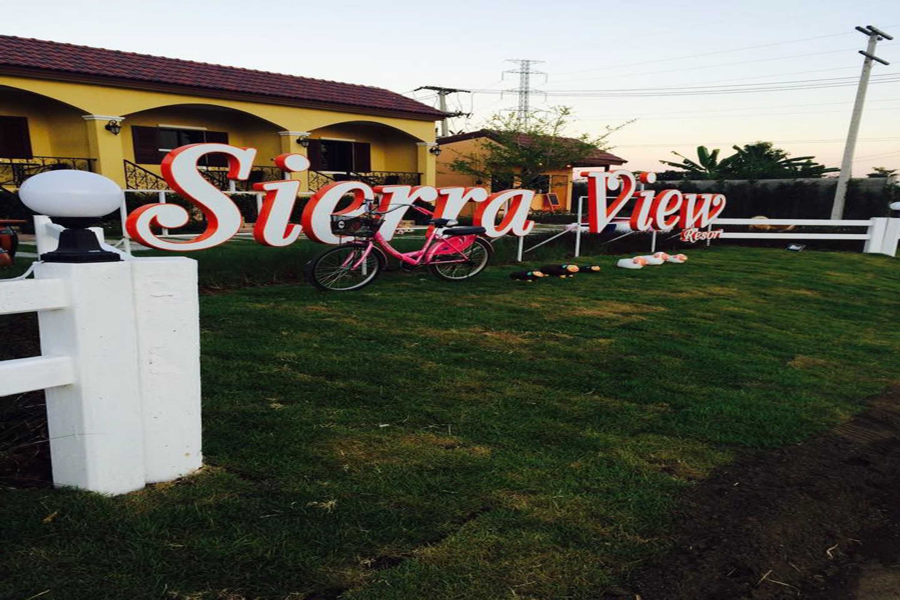 Gift card for Sierra View Resort