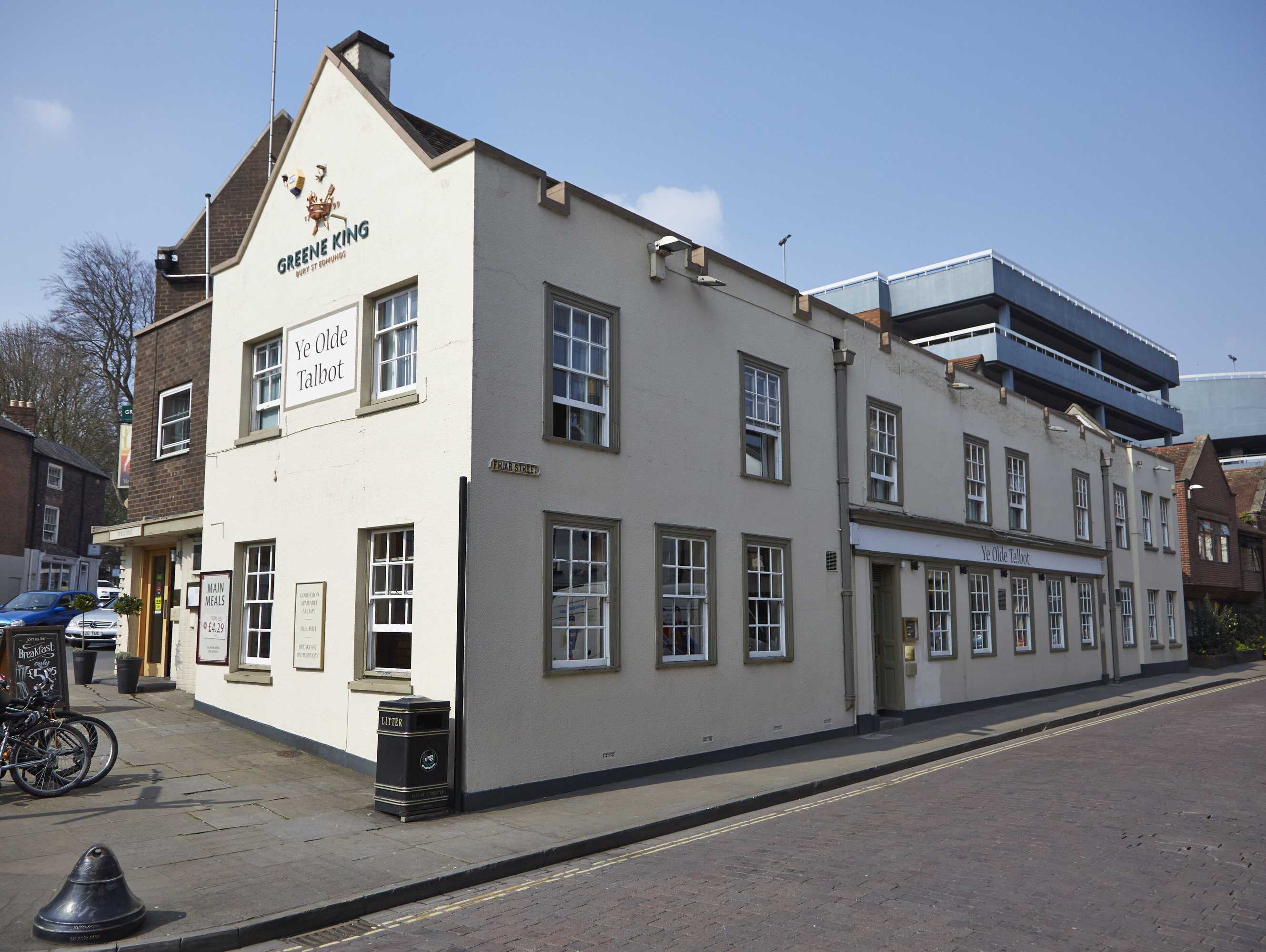 Gift card for Ye Olde Talbot Hotel by Greene King Inns