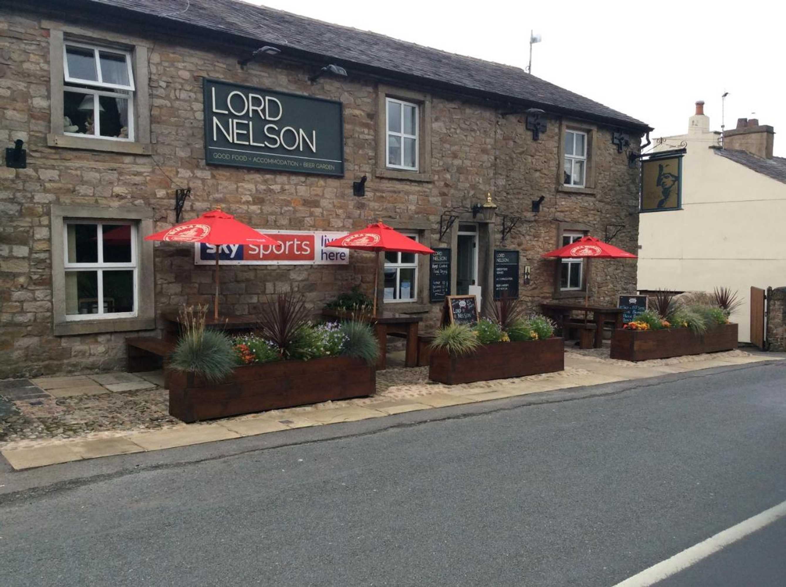 Gift card for The Lord Nelson Inn B&b