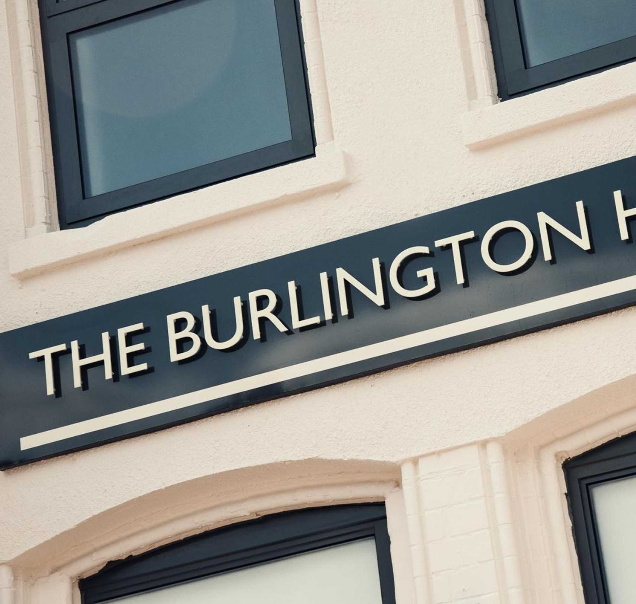 Gift card for The Burlington Hotel