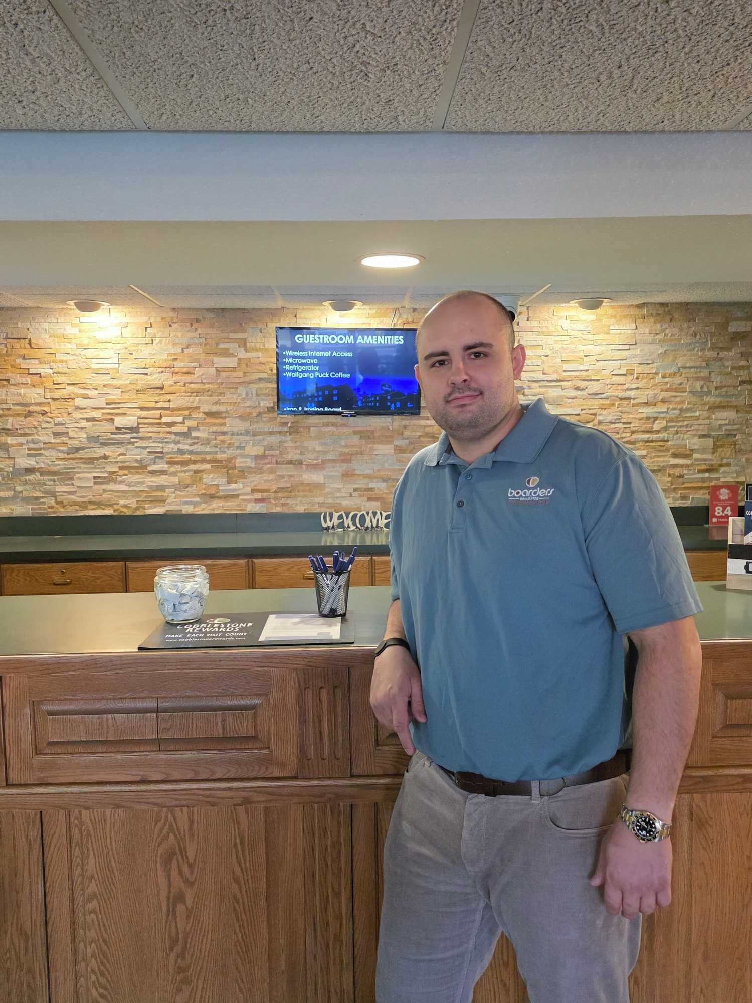 Gift card for Boarders Inn & Suites by Cobblestone Hotels - Wautoma Gift card for Boarders Inn & Suites by Cobblestone Hotels - Wautoma