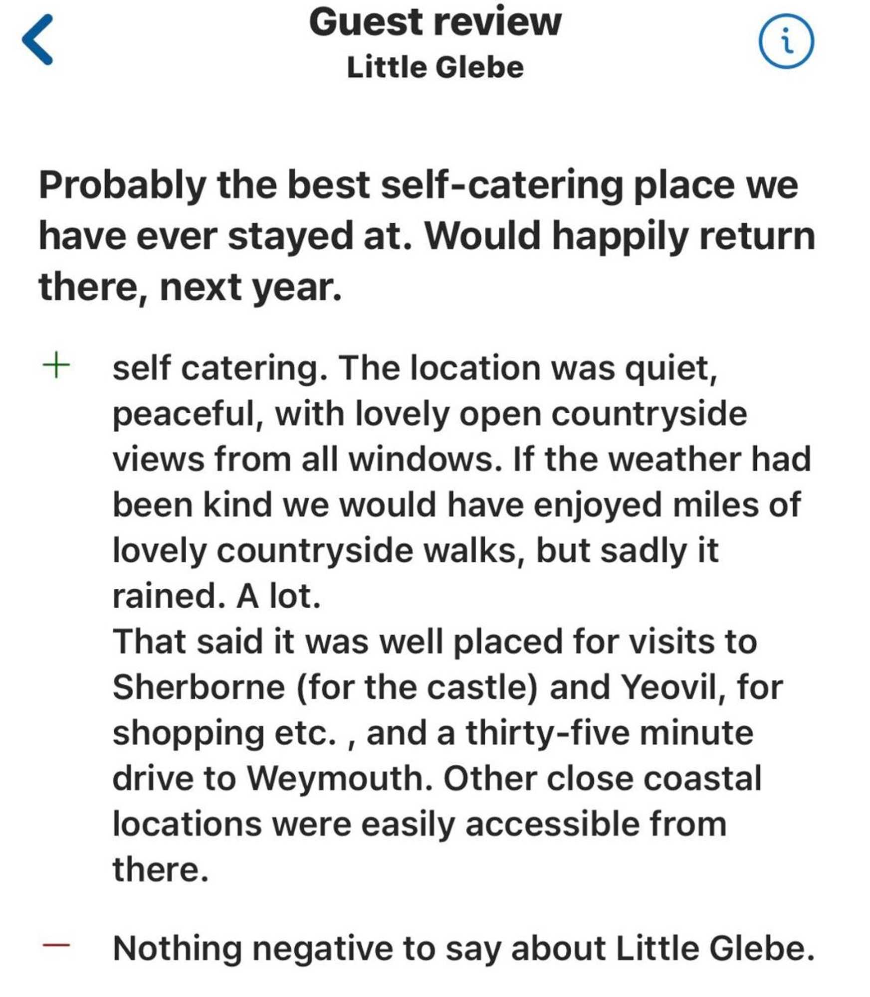 Gift card for Little Glebe