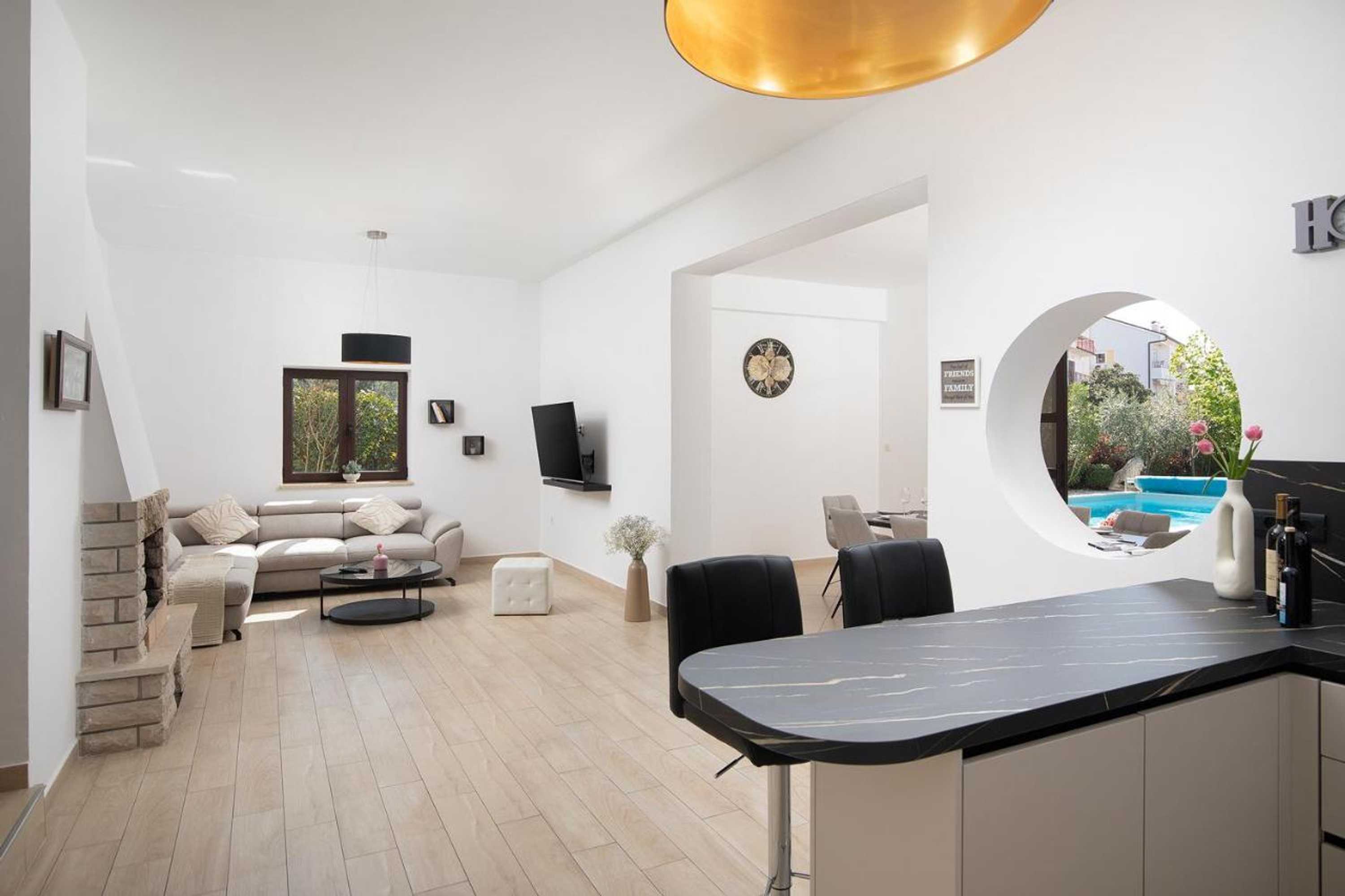 Gift card for Villa Andrija Family Dream With Heated Pool at The Sea With Beautiful Garden, Outside Cinema And Kids Playground