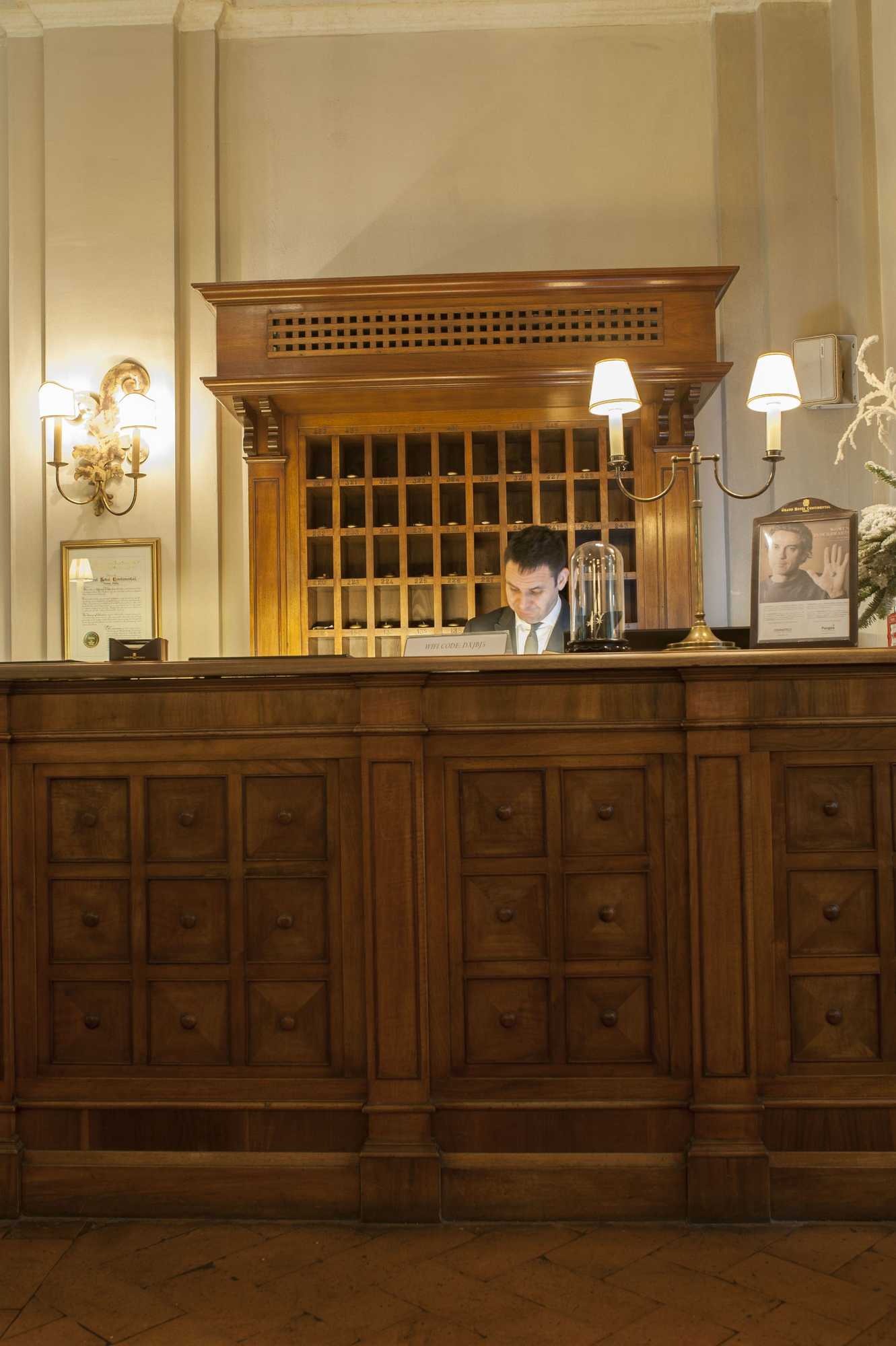 Gift card for Grand Hotel Continental Siena