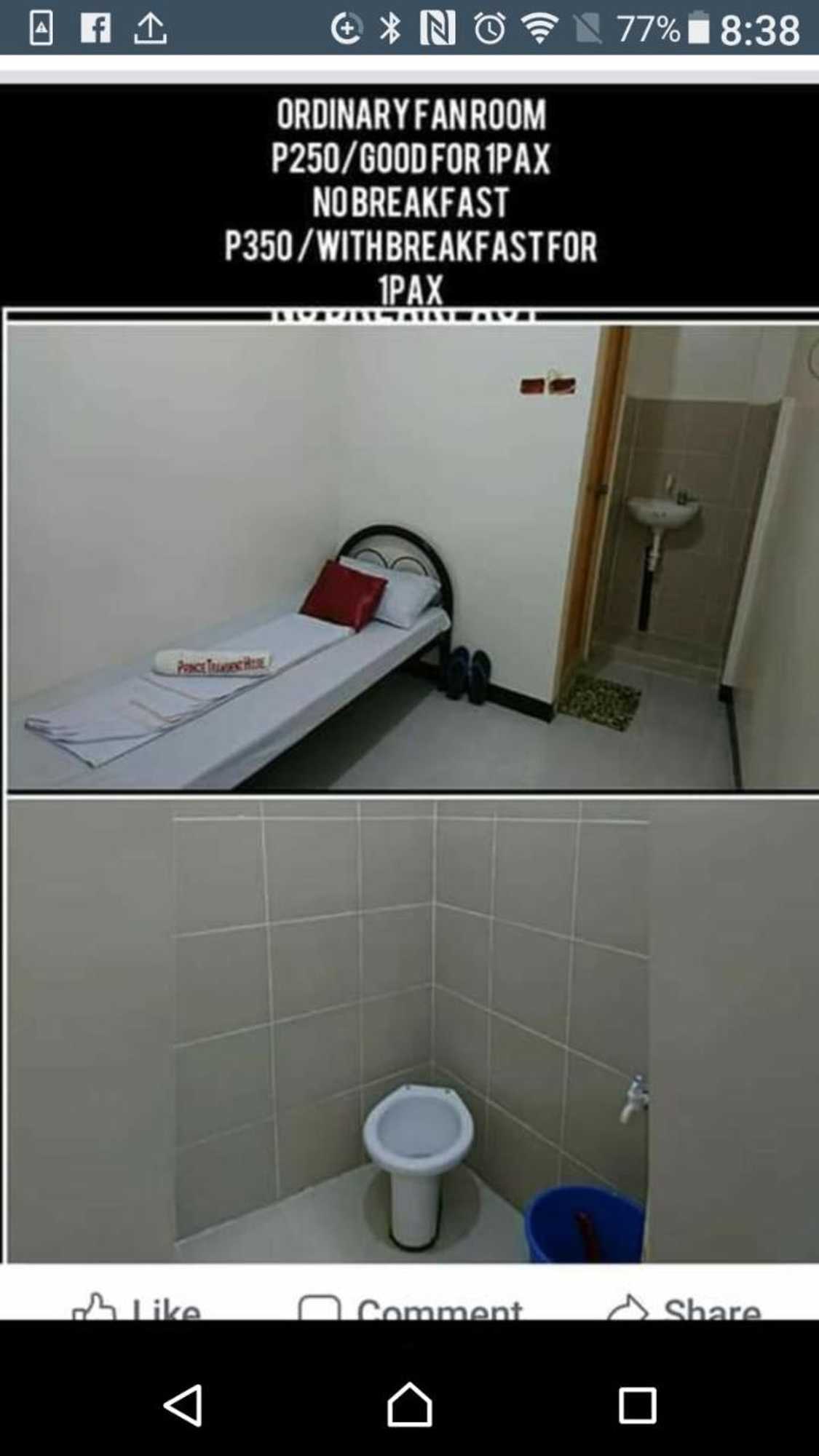 Gift card for Prince Transient House