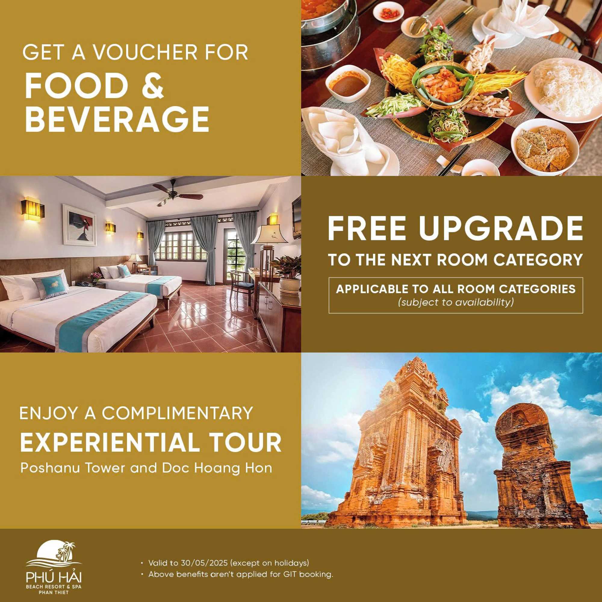 Gift card for Phu Hai Beach Resort & Spa Phan Thiet Gift card for Phu Hai Beach Resort & Spa Phan Thiet