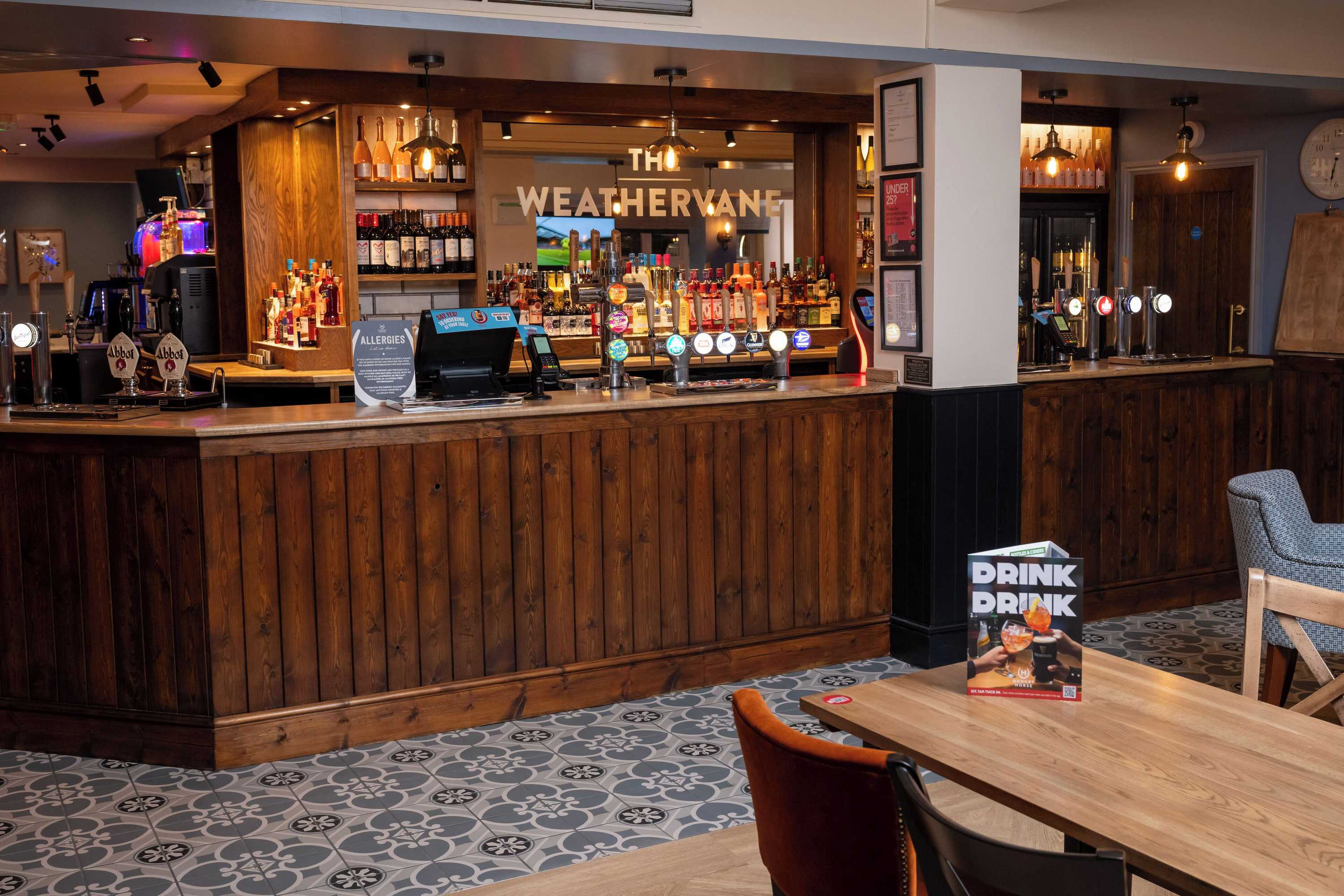 Gift card for Weathervane Hotel by Greene King Inns