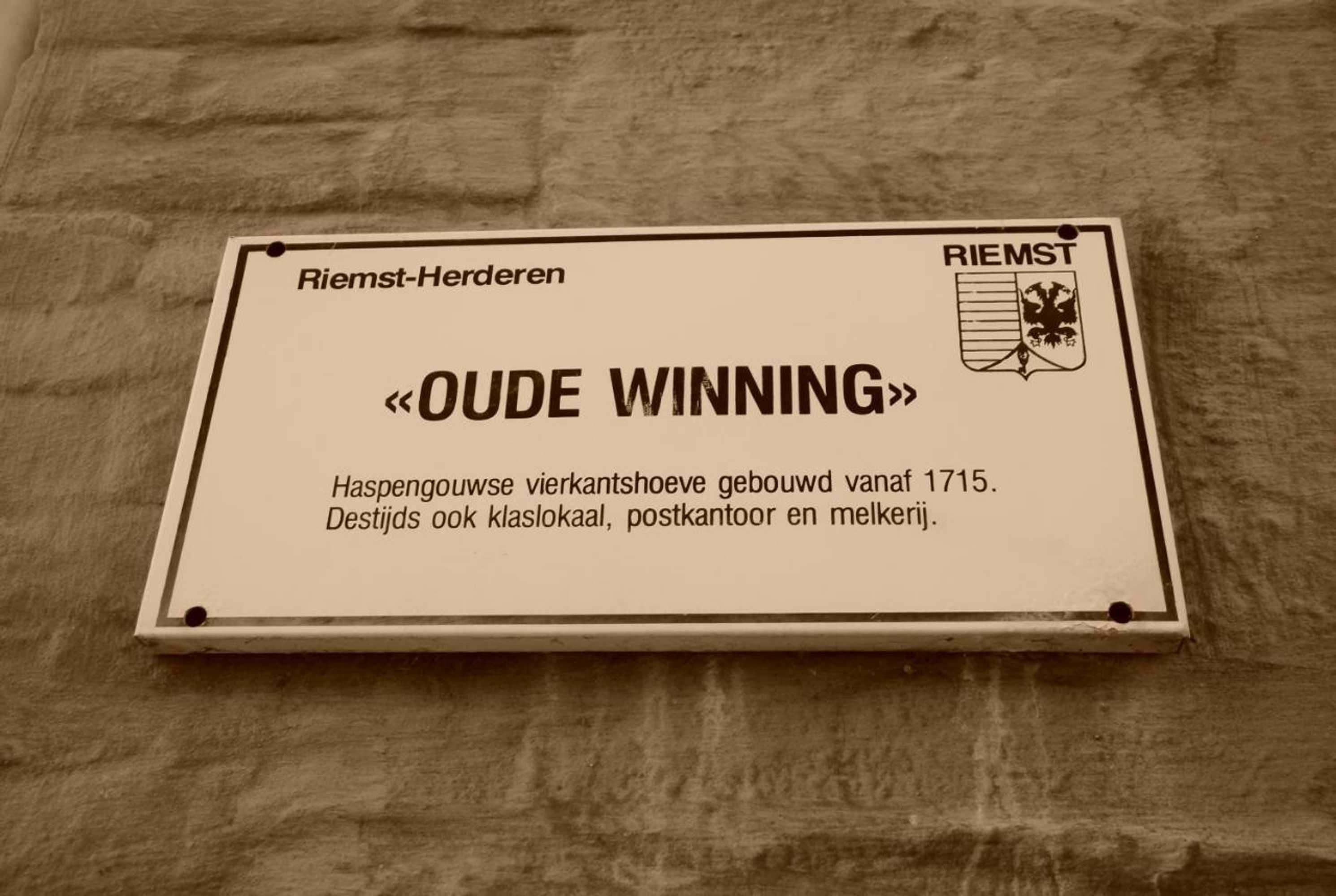 Gift card for B&b De Oude Winning