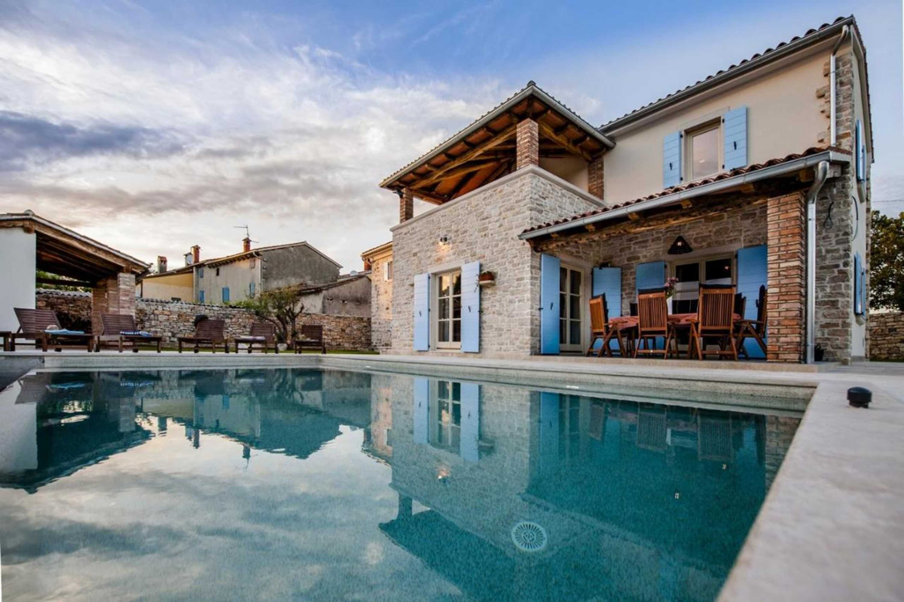 Gift card for Beautiful Villa Tomani With Pool, Basketball And Volleyball Field