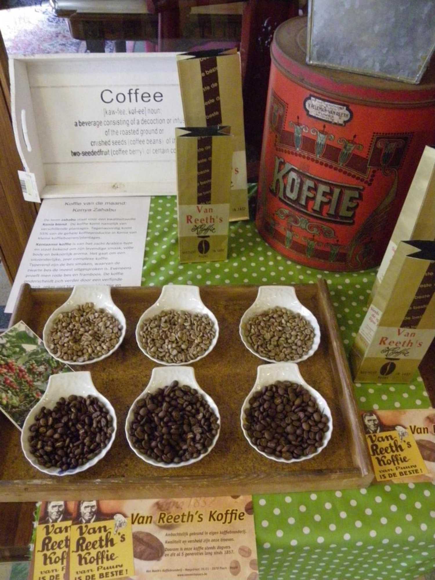 Gift card for Hotel Van Reeth's Koffiebranderij