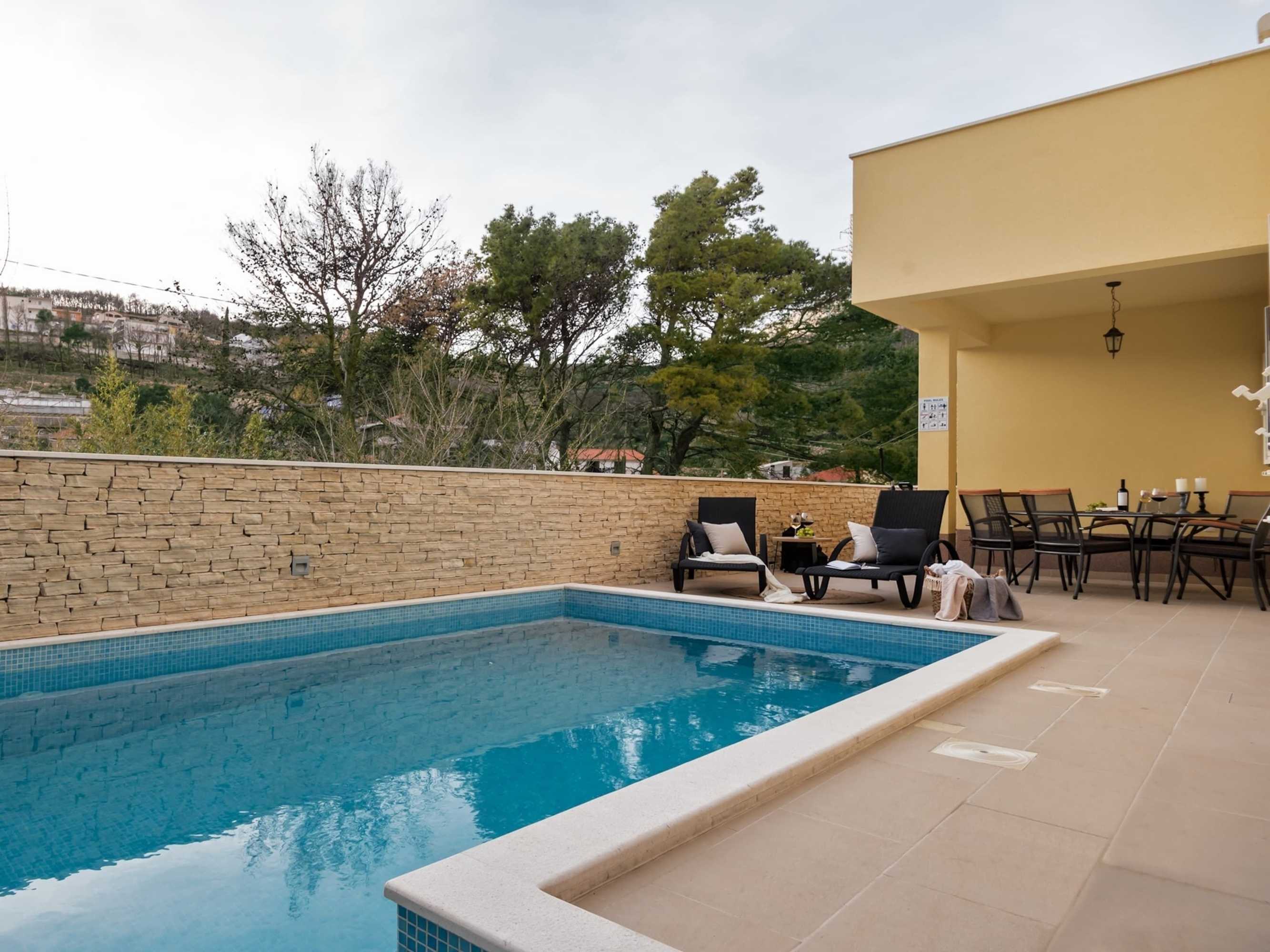 Gift card for Luxury Villa Lelu With Heated Saltwater Pool, Parking, High Speed Internet, Bbq, El. Car Charge T2