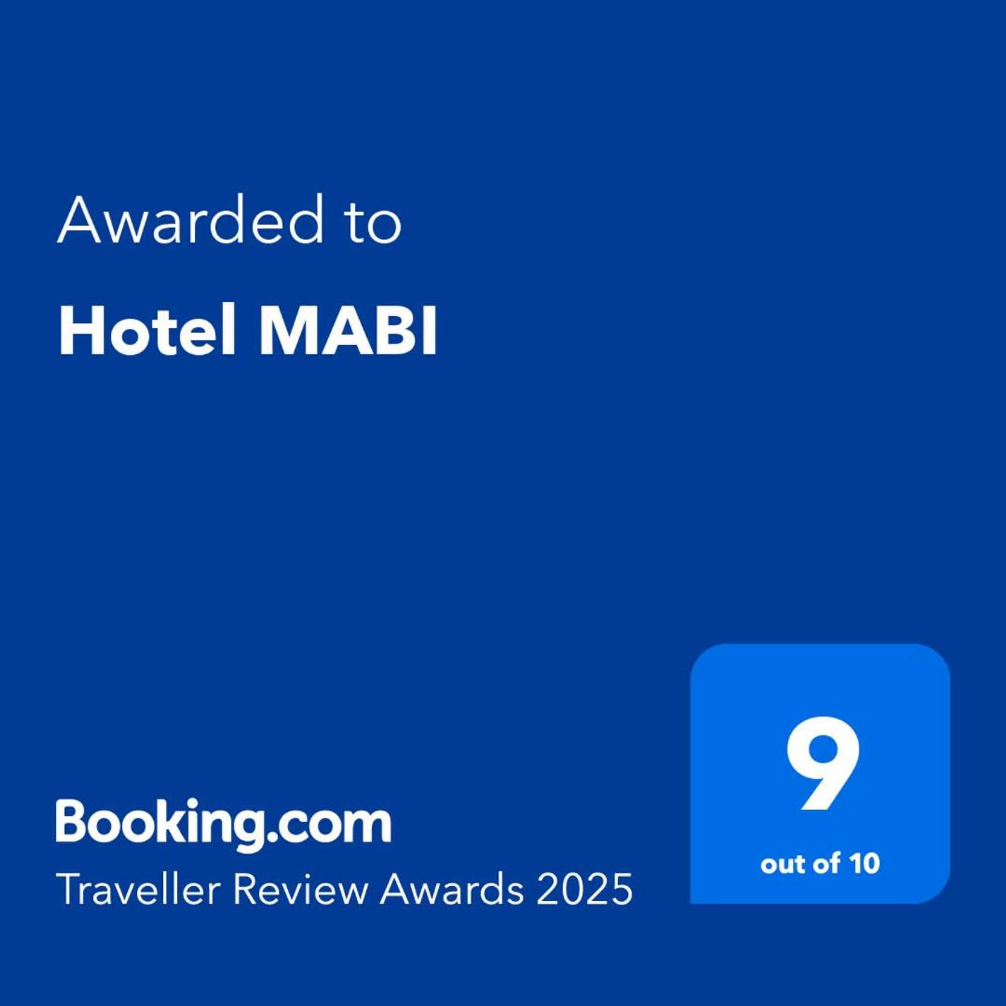 Gift card for Hotel Mabi