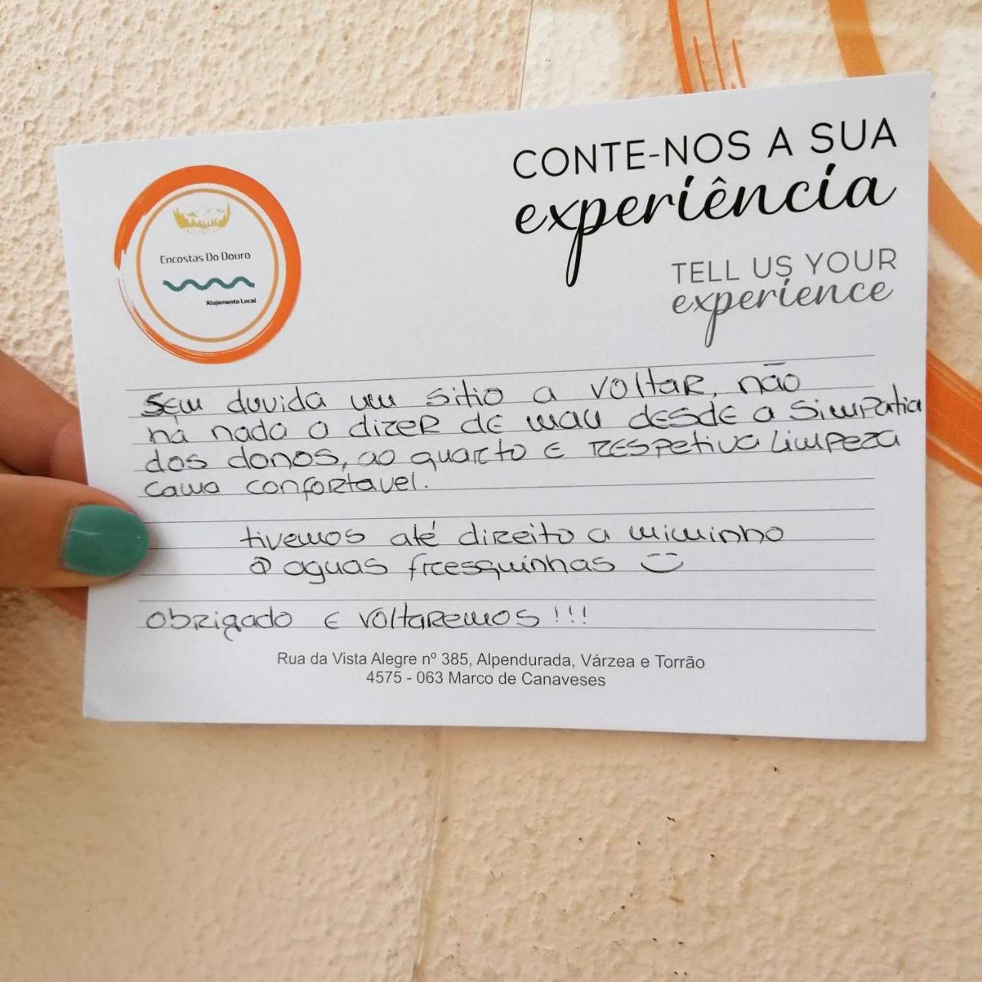 Gift card for Hostel Encostas Do Douro