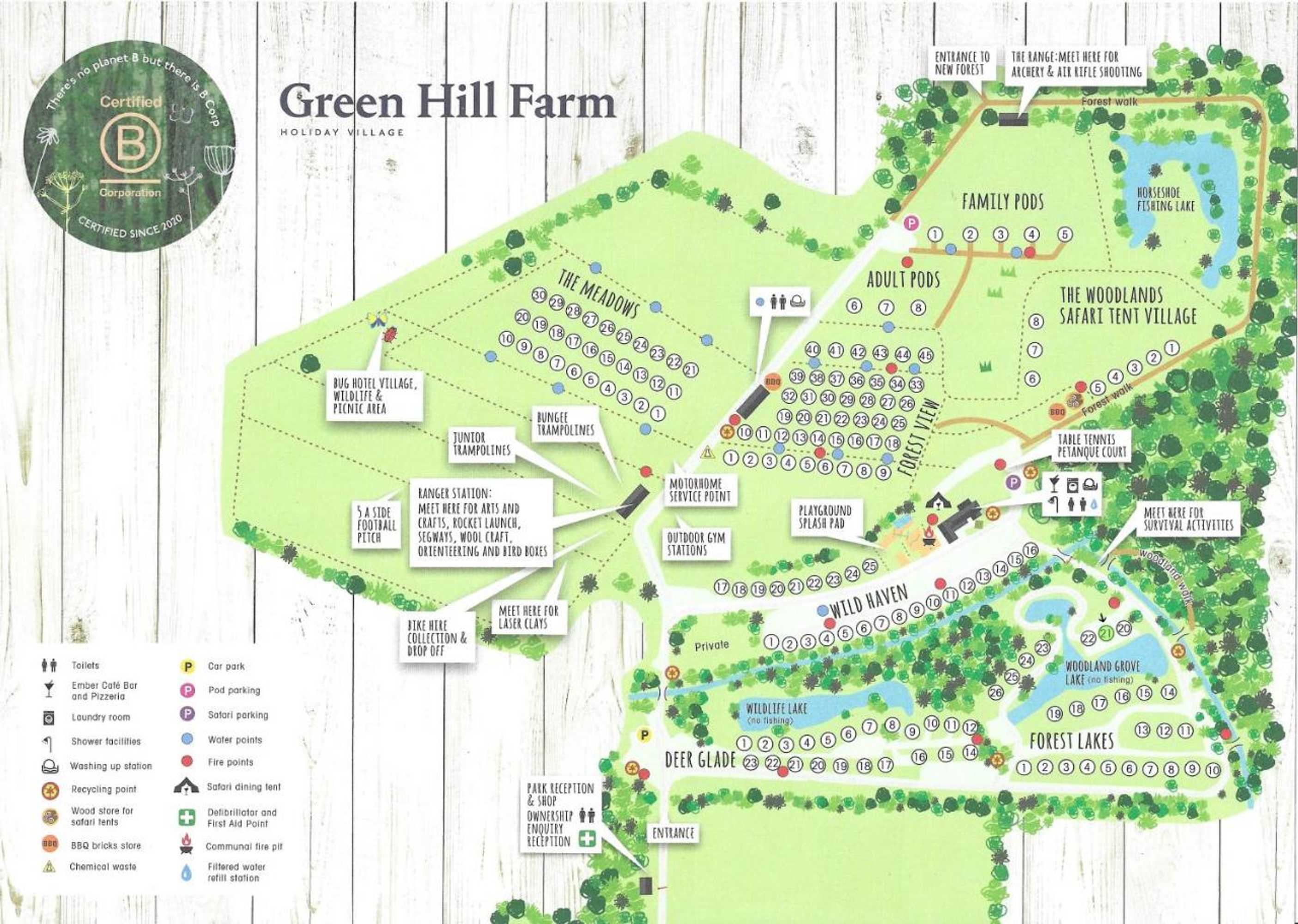 Gift card for Lakeside Lodge, Green Hill Farm Holiday Village