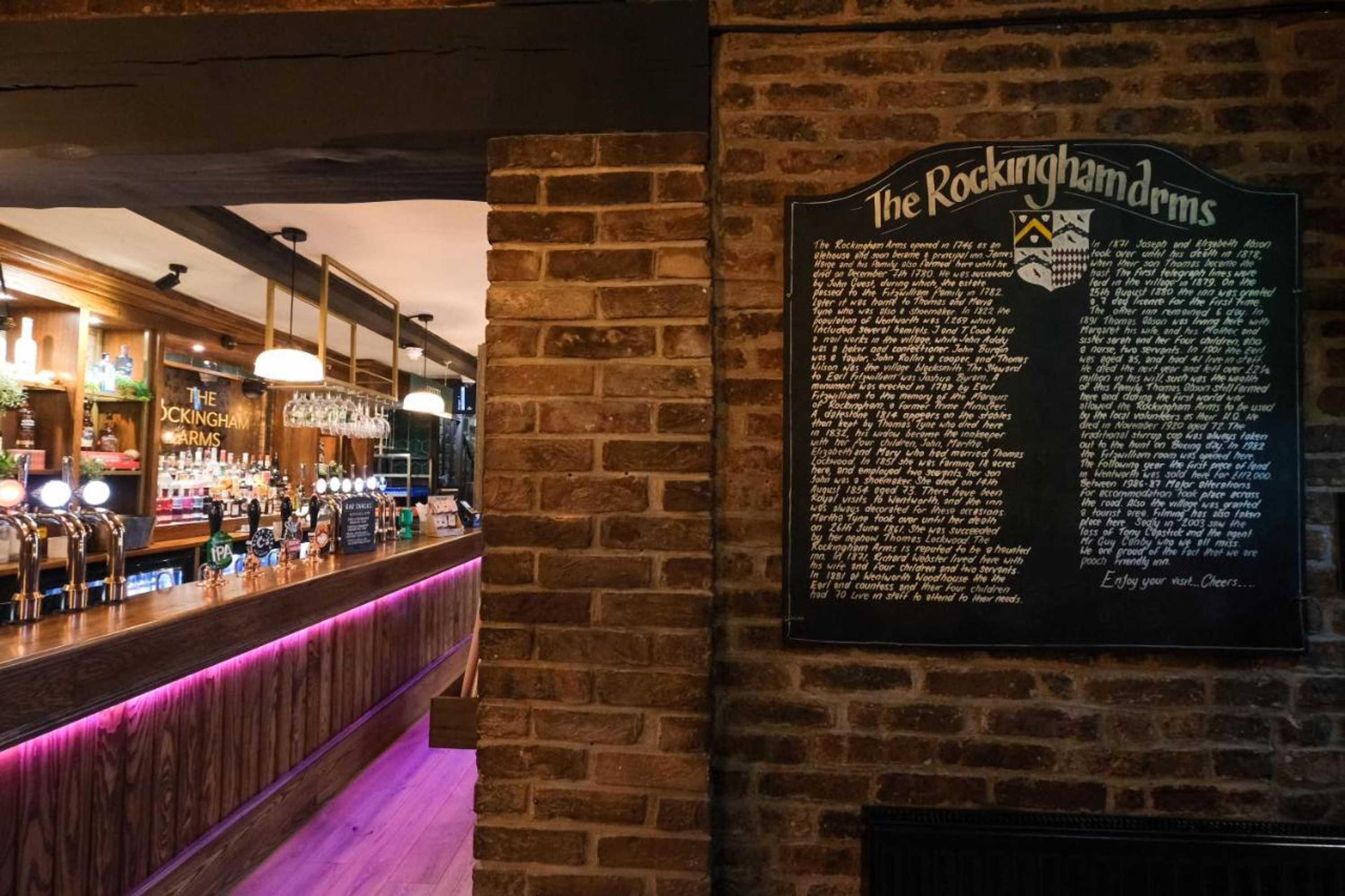 Gift card for Rockingham Arms By Greene King Inns